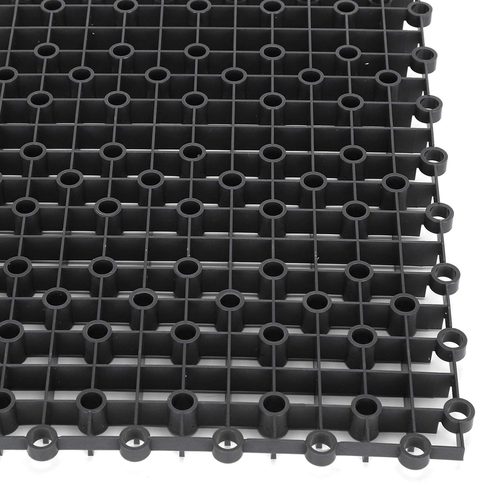 Aquarium Isolation Board, 10 Stück Aquarium Aquarium Multifunktions Isolation Board Teiler Bodenfilterplatte für Mischzucht(schwarz)