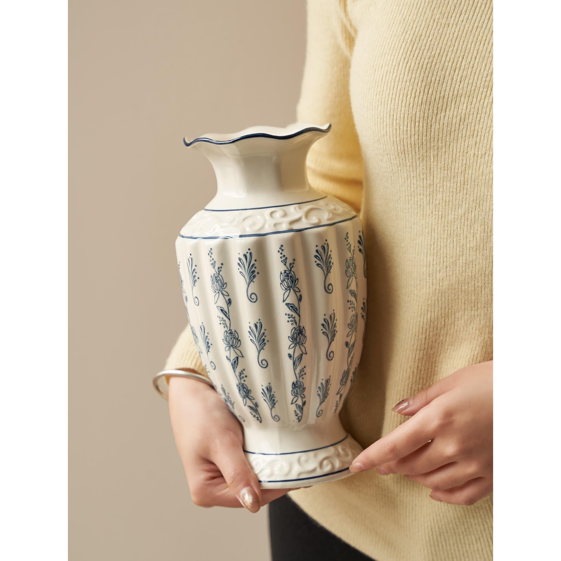 Vasen Vintage Hochtemperatur-Keramikvase
