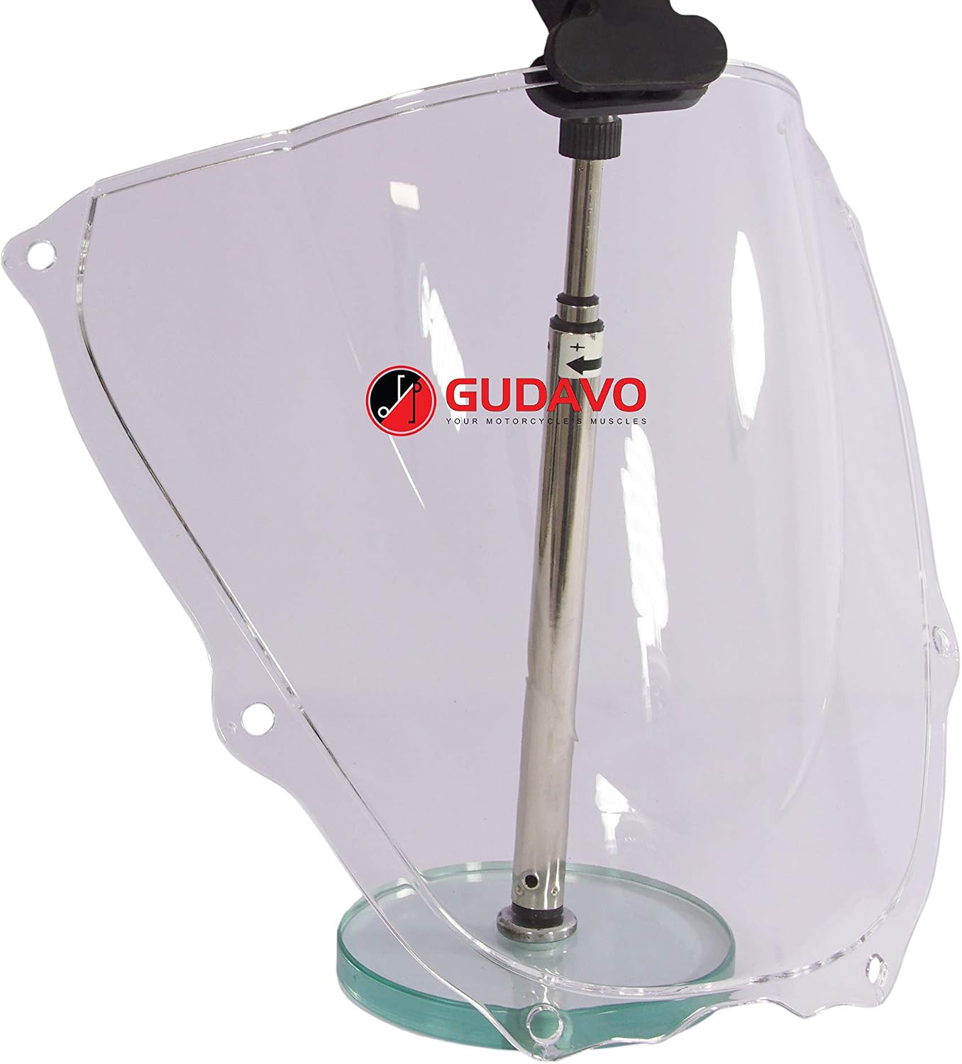 Motorcycle Windshield Transparent Polycarbonate Wind Screen Compatible Wind Deflectors Compatible with HONDA VTR 1000 / SP1 / SP2 (2000-2006)
