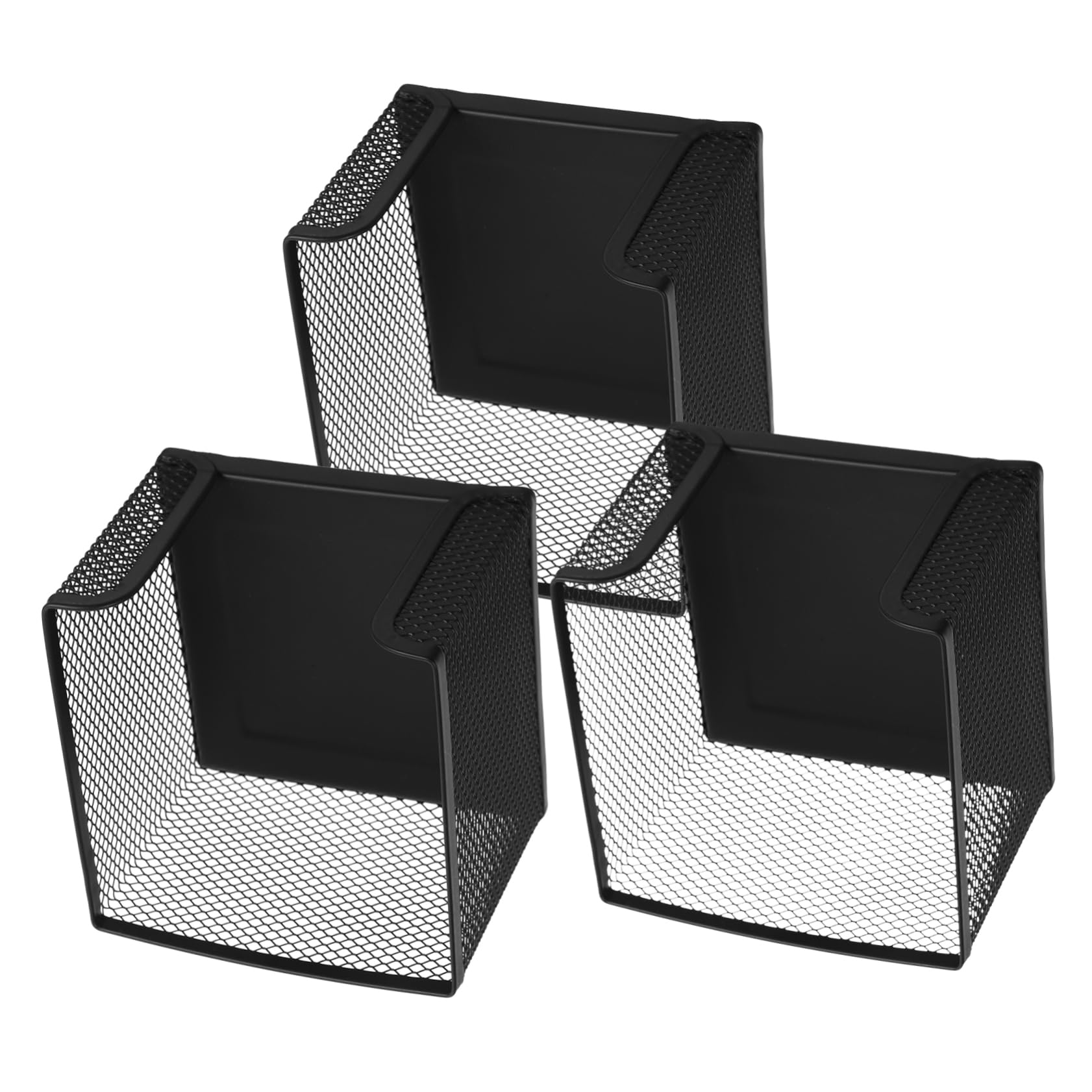 6stücke Notizhalter Aus Eisen Multifunktionale Zettelbox Für Büro Und Schreibtisch Stilvoller Stifthalter Für Notizen Und Büromaterialien