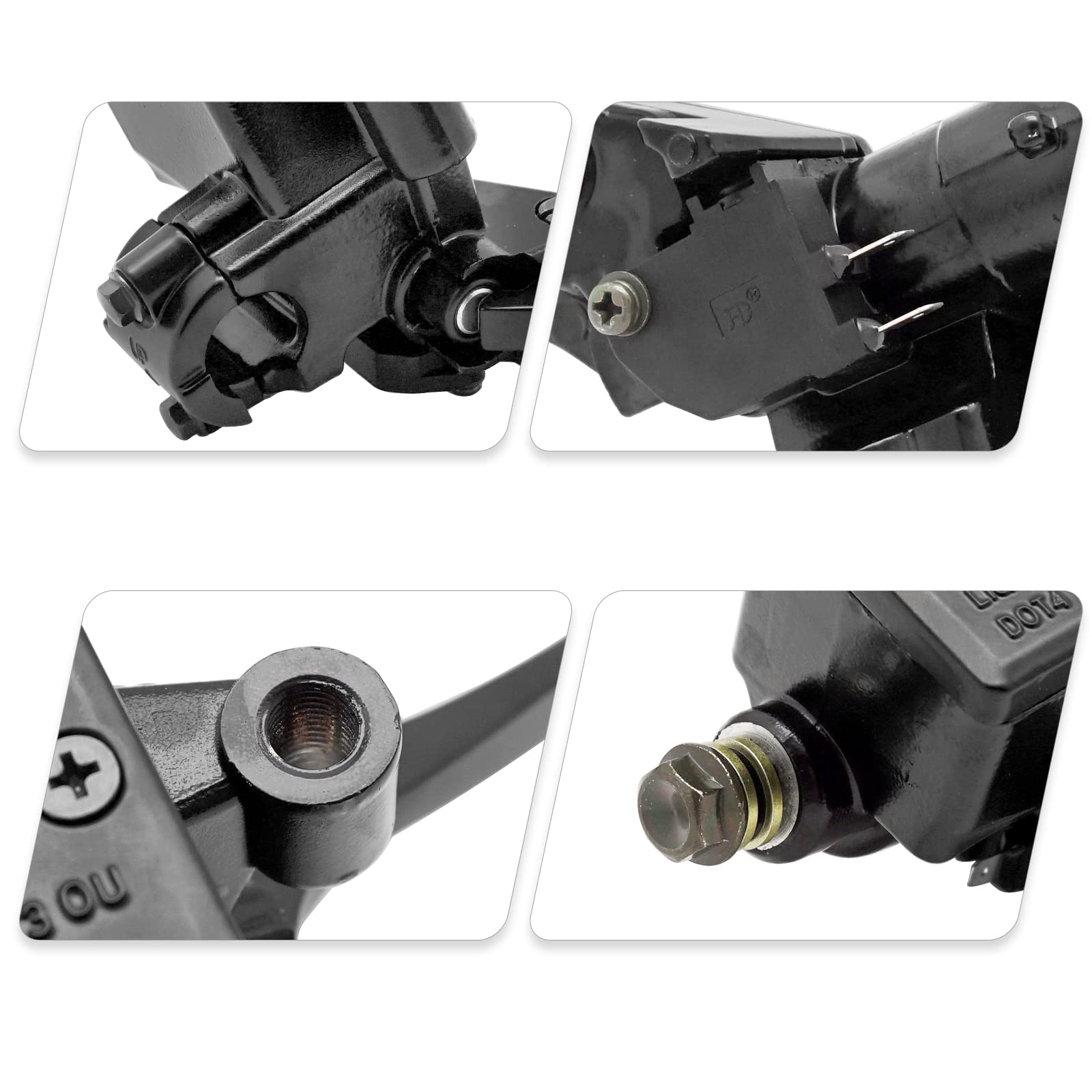 Amazon.com: M MATI Front Brake Master Cylinder & 2-Pin-Brake 