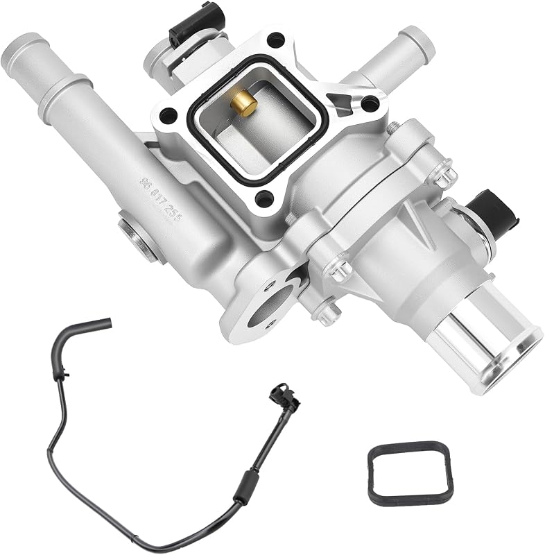 Carcaça da válvula termostática em alumínio C-Tzu para Chevrolet Cruze, Sonic e Trax – 1 unidade