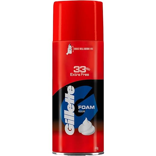 Gillette Smooth Pre-Shave Foam 418g