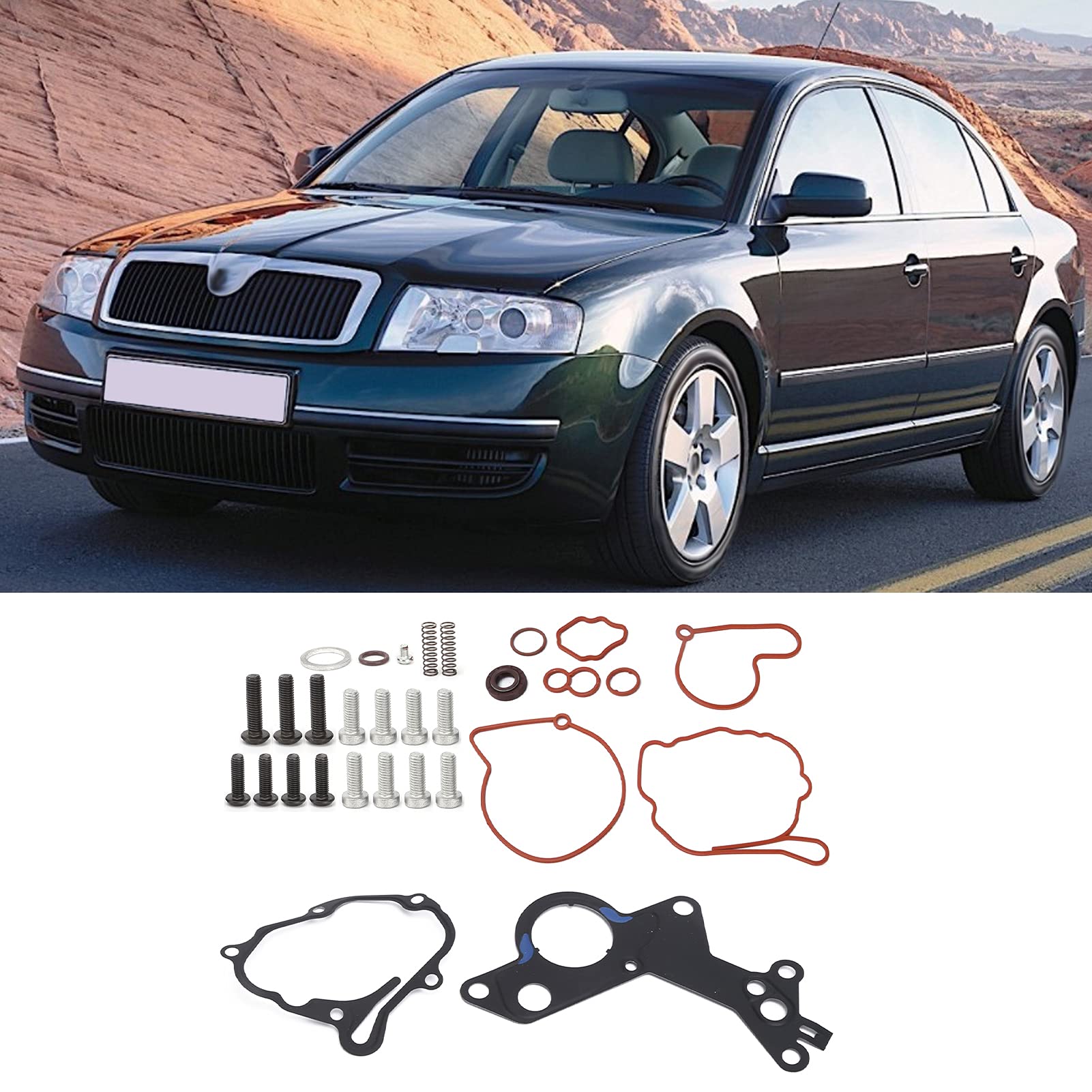 Kit Di Riparazione Della Valvola Della Pompa Del Vuoto 1867424 Per Fiesta Mk7 Fiesta Mk6 Transit Courier Tourneo Courier Focus Mk3 Transit Connect Tourneo B Max Cmax Ecosport 1765939 90602632