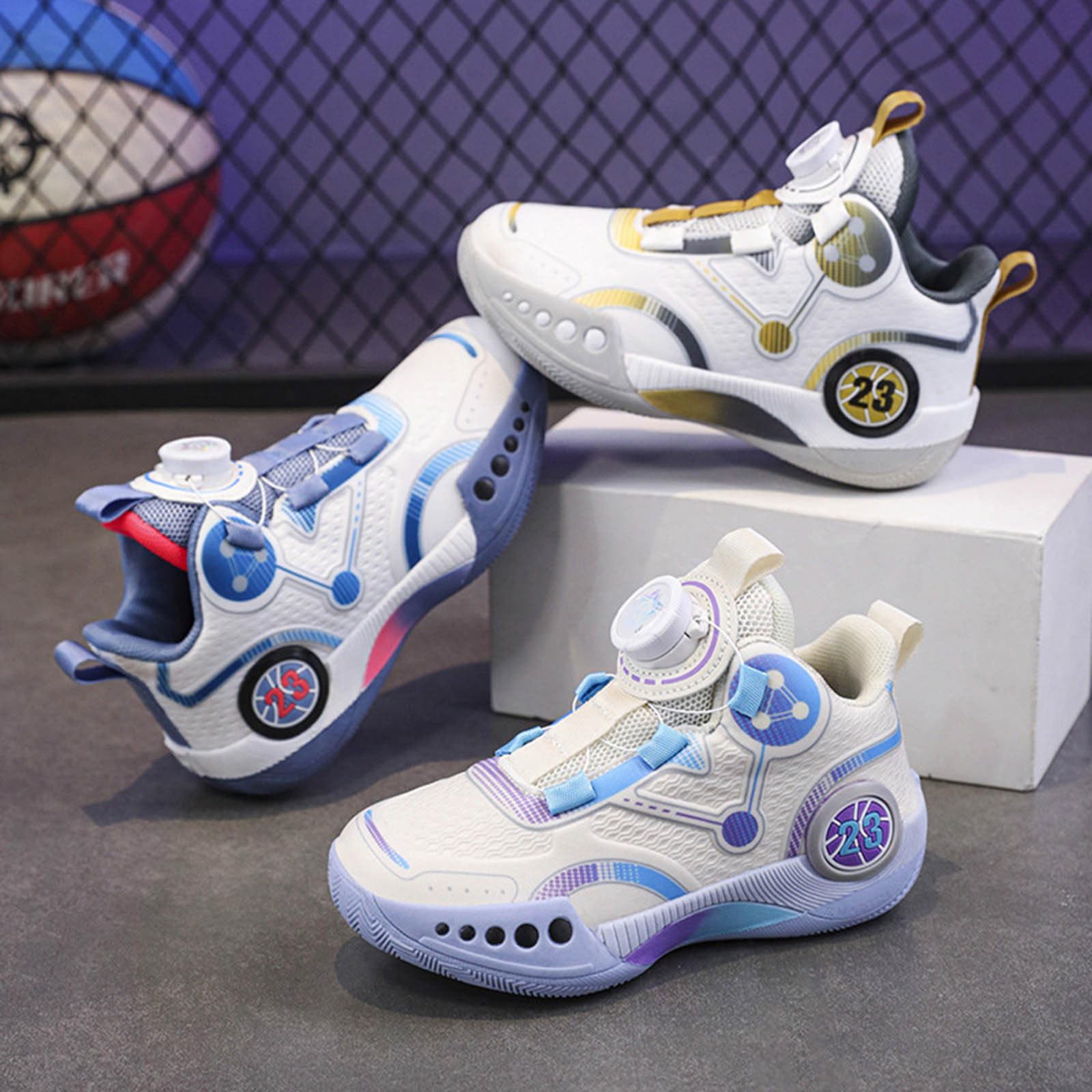 Hallenschuhe Junge Turnschuhe Jungen Sportschuhe Outdoor Schuhe Atmungsaktiv Kids Kinder Kinderschuhe Aktiv Sneaker Wasserdicht Leicht Elastischen