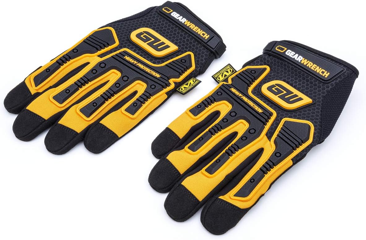 GEARWRENCH Heavy Impact Work Gloves - Extra Large - 86988