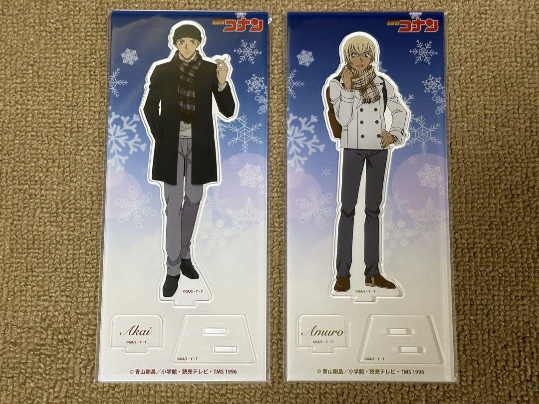 安室透　赤井秀一　アクリルスタンド 名探偵コナン ショーウィンドウ風アクリルスタンド 安室透・赤井