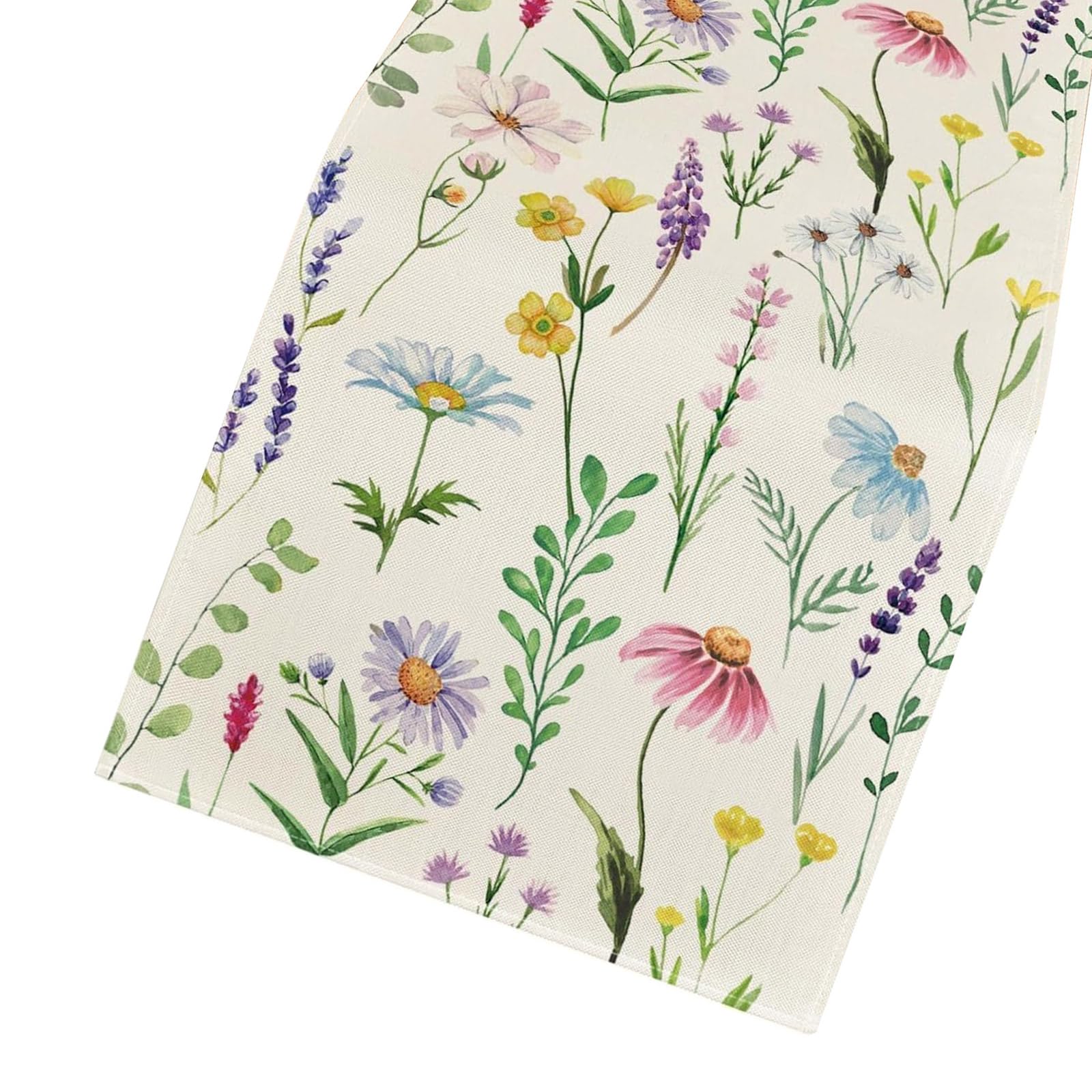 Carotoe H Florals Print Table Scarf Wit Multiple Size Sturdy Spring Ome Accent Florals Table Runner