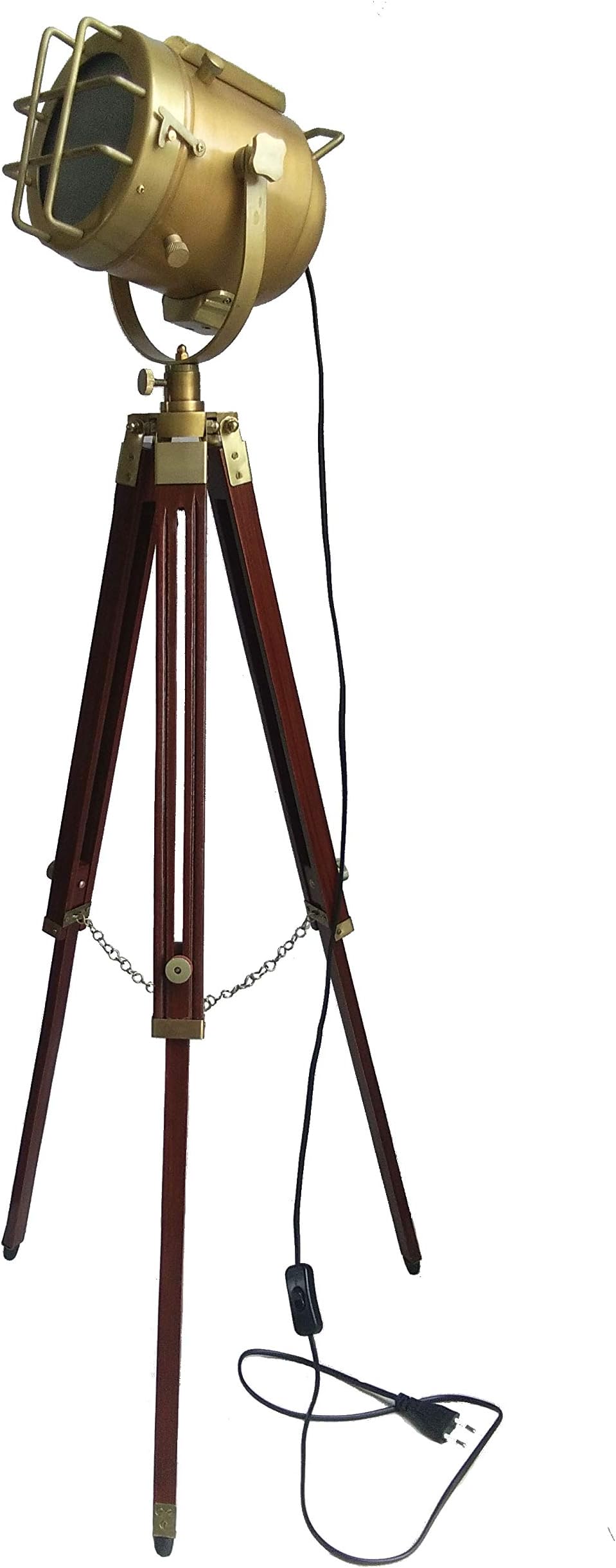 Royal Hnadicrafts Studio Focus Light with Big Size Stand Spot Light,Stand Lamp,2 Meter Wiring Antique Look