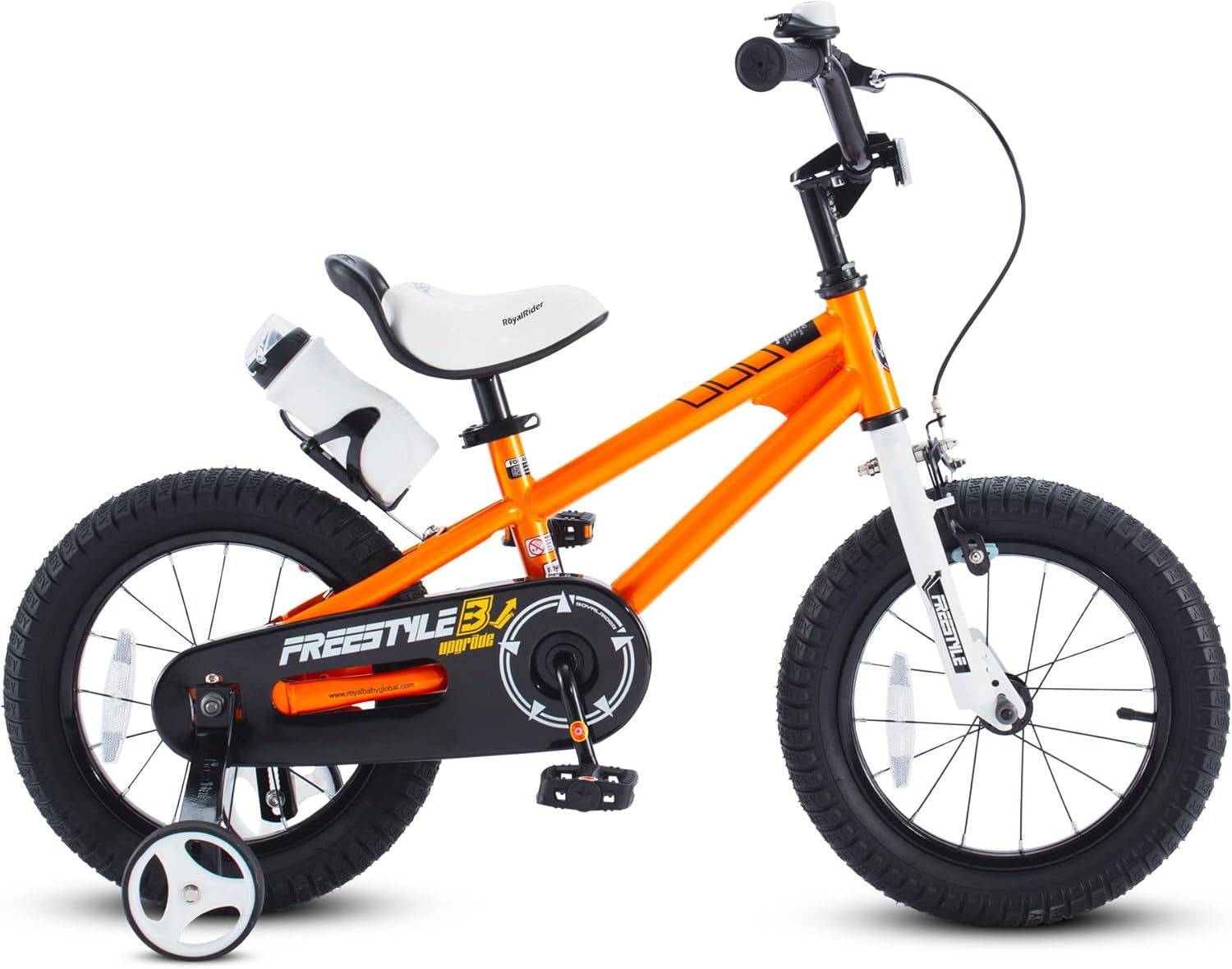 RoyalBaby Freestyle Kids Bike 12 14 16 18 Inch Bicycle for Boys Girls Ages 3-10 Years, Multiple Color Options