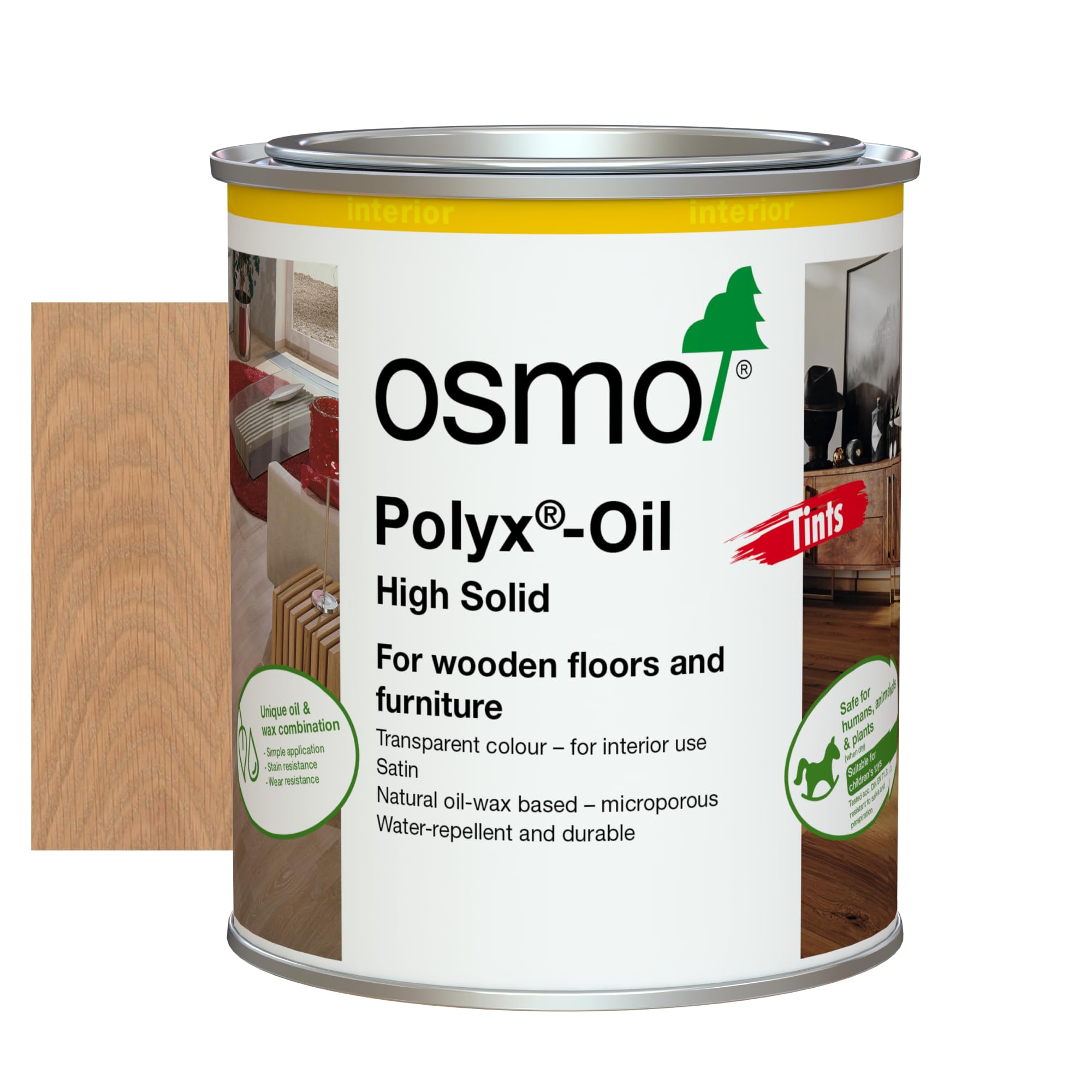 Osmo Polyx-Oil Tints 3067 Light Grey750Ml from B&Q