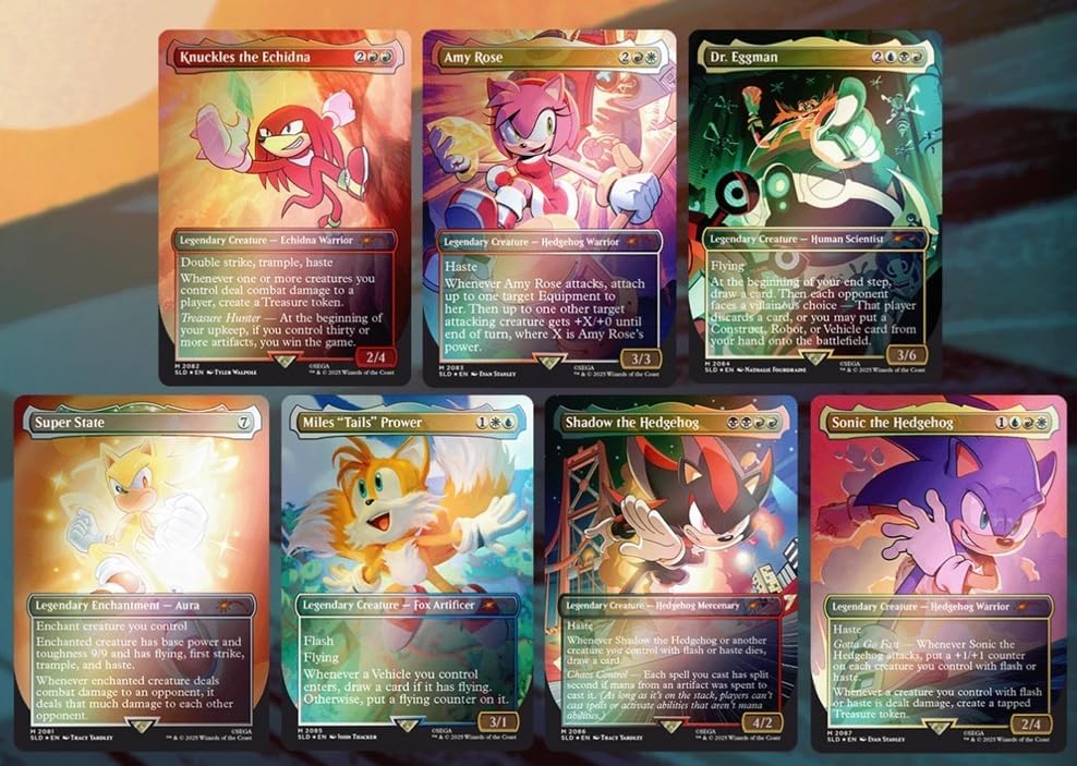 MTG Secret Lair: Secret Lair x Sonic: Friends & Foes (Foil Edition)