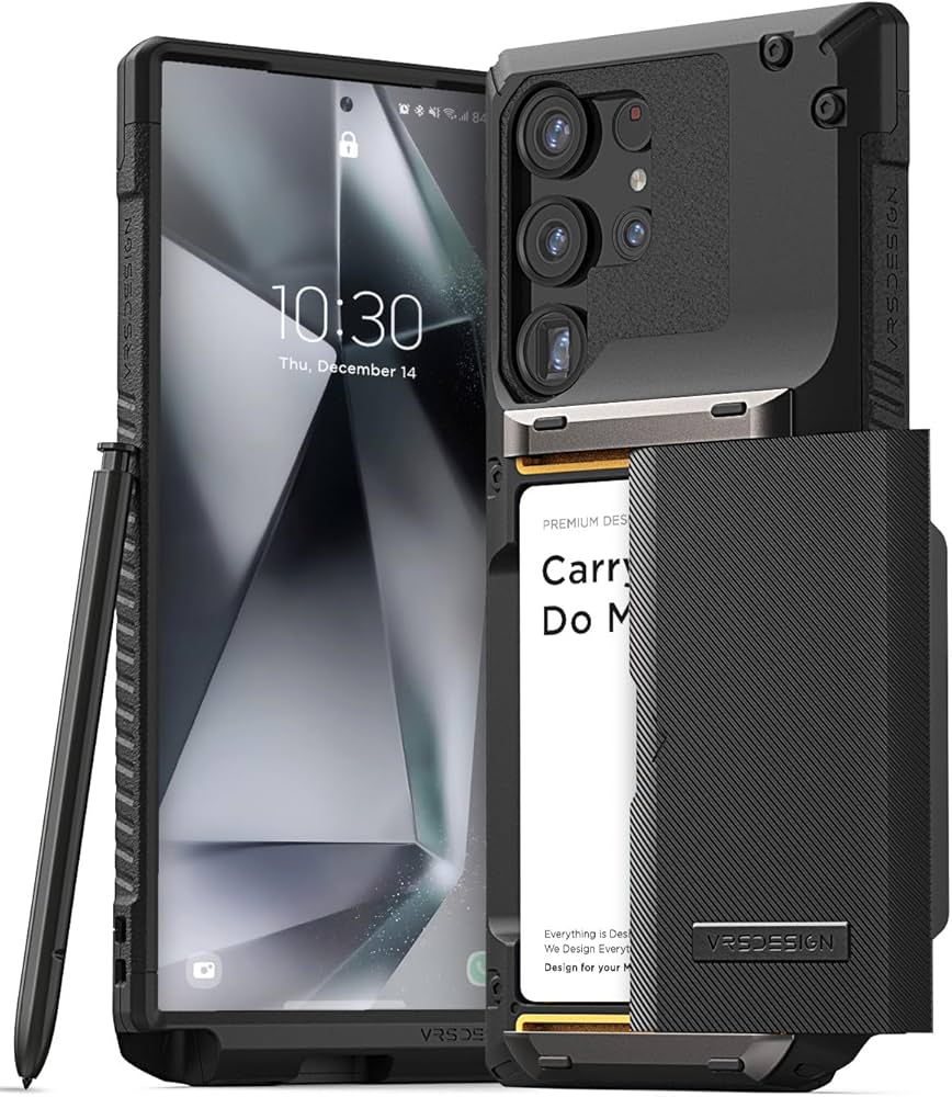 Amazon.co.jp: 【VRS】 Galaxy S24 Ultra 対応 ケース 耐衝撃 カード