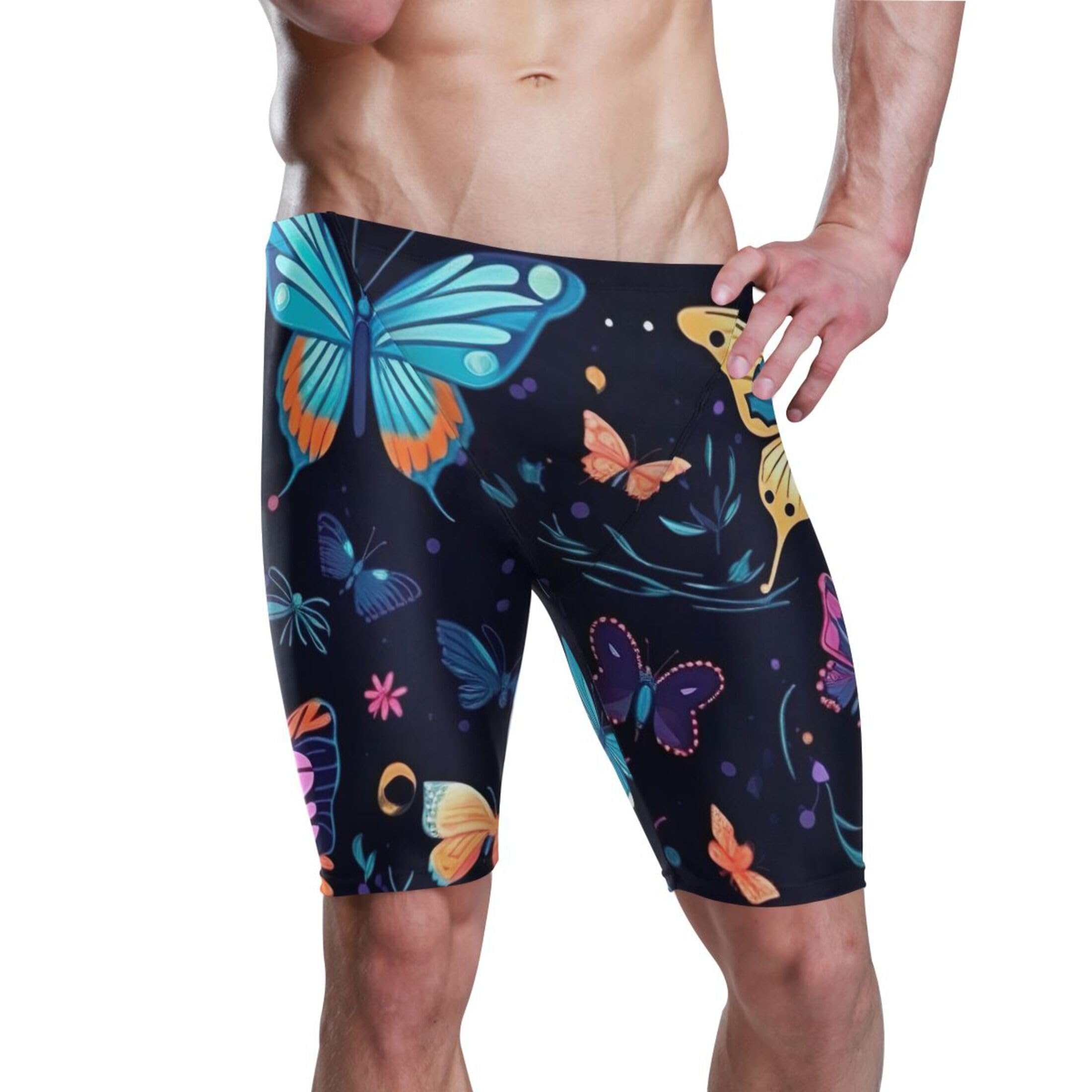 Butterfly Men's Swimsuit Swim Jammers L B0401583