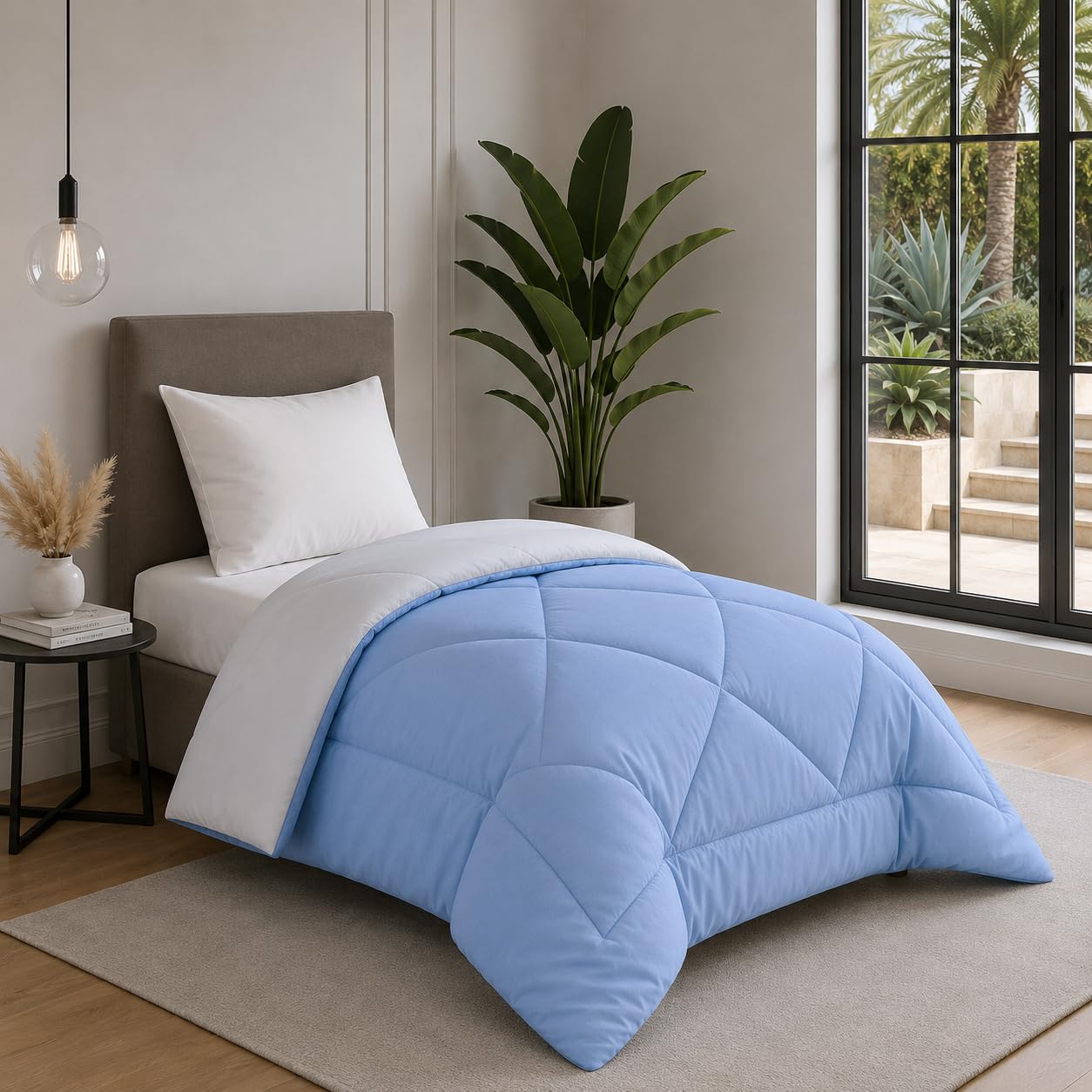 Monte Carlo Double Comforter - Lightweight & Reversible -10