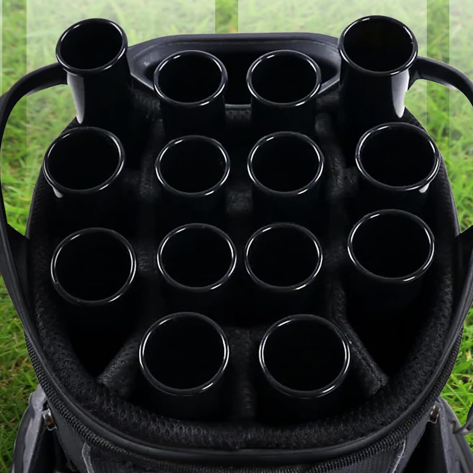 Golfschläger-Röhren – 86,4 cm Golfschläger-Protektoren – Taschenschaft Protektoren – Trennhülsen für Eisenhölzer, Fahrerschutz, reduziert Lärm, Reibung, Organizer-Einsatz für Wagenständer