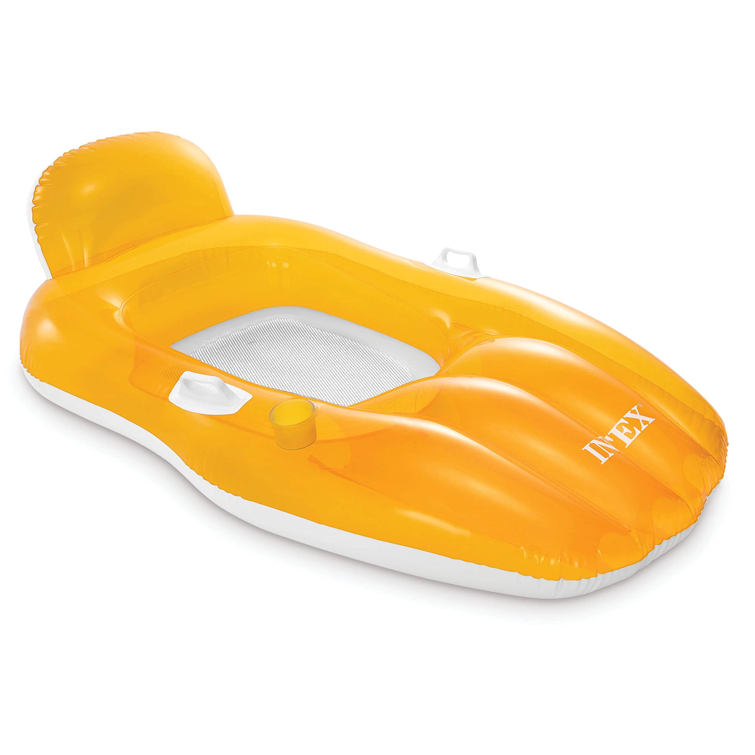 Buy Chill ‘n Float Inflatable Pool Lounger 64" X 41" Pool Floats with