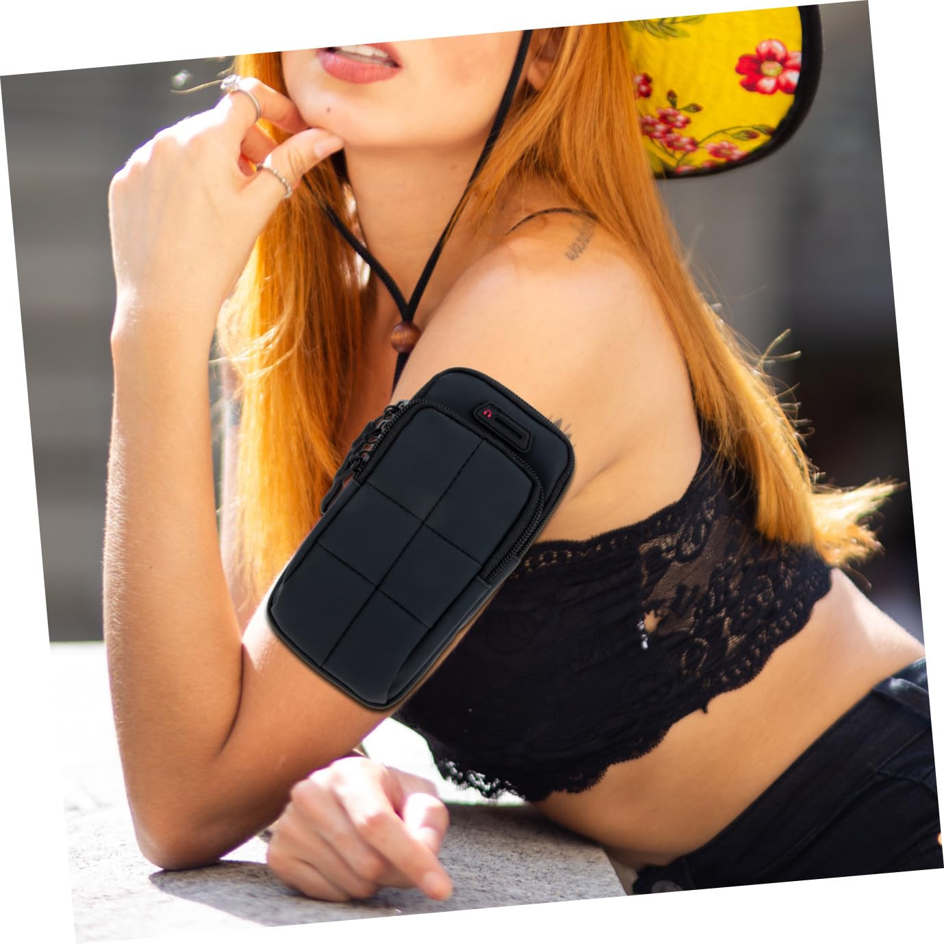 Uonlytech 3stücke Sportliches Smartphone Armband Für Workout Atmungsaktive Handyhalterung Für Joggen Fitness Und Outdoor-aktivitäten Verstellbare Arm-Tasche Für Smartphones