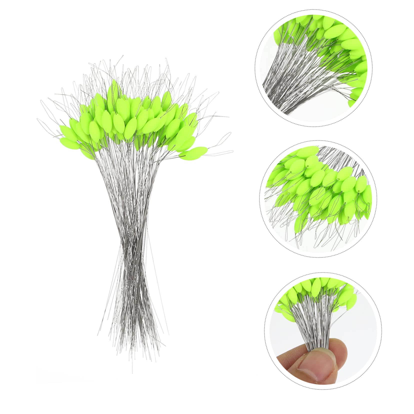 Anneome Flotteur de Pêche Fluorescent Vert 1 Set, en Plastique
