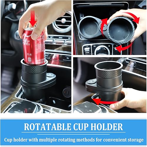 Miniatura 3 de Expansor de portavasos de automóvil mejorado, base ajustable y expansor para vehículos, compatible con tazas, compatible con tazas Yeti de 14243640