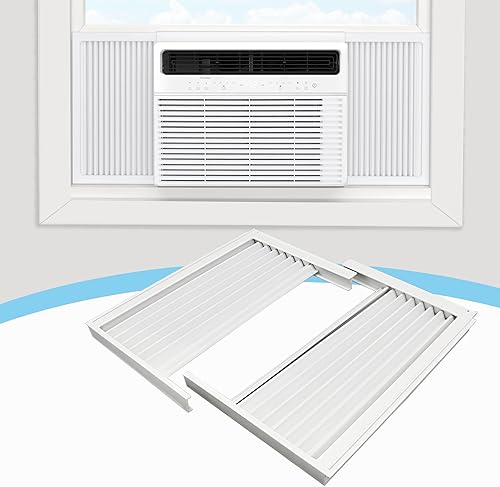 Air Jade Paneles laterales de aire acondicionado de ventana, paneles laterales de CA para ventana con marco para unidades de 5,000 Btu, kit de