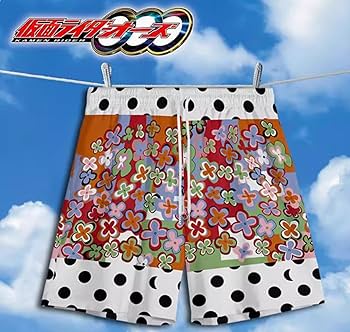 仮面ライダーオーズ　火野映司　着用　衣装 ハーフパンツ 仮面ライダーオーズ 火野映司 着用 衣装 ハーフパンツ