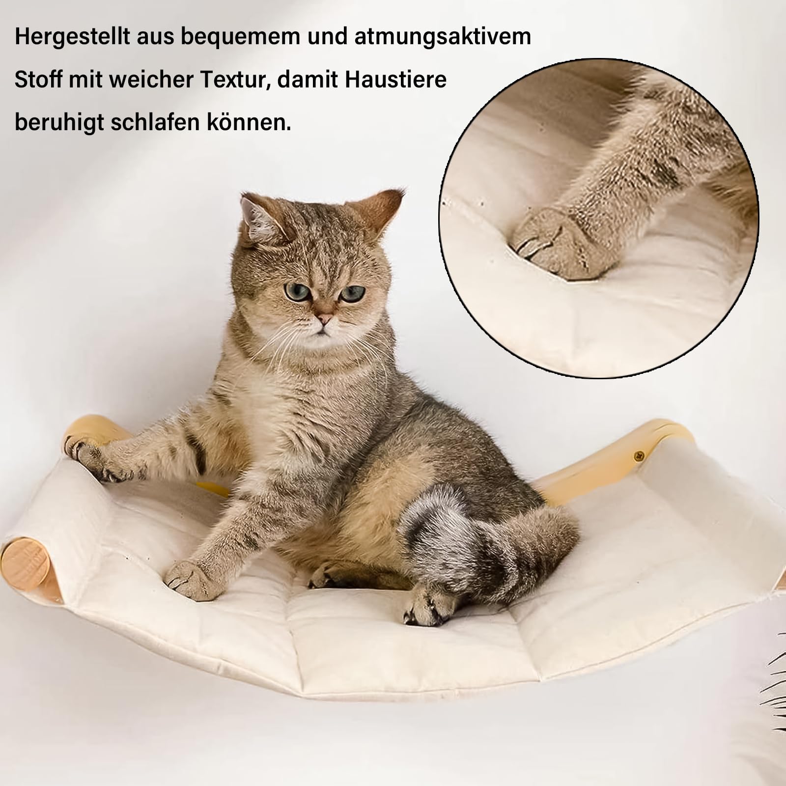 Amaca per gatti, scaffale da parete, per animali domestici Comfy letto da parete mobili da parete per arrampicata e sdraiarsi