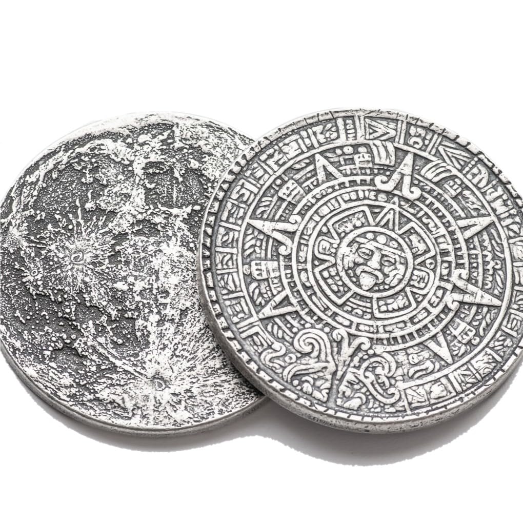 Shire Post Mint The Sun And Moon Worry Coin - Aztec | Ubuy - View #4