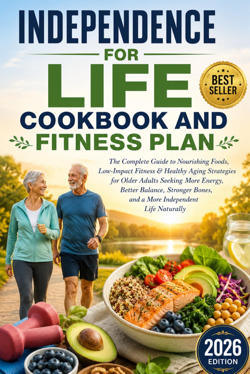 Independence for Life Cookbook and Fitness Plan: The Complete Guide to Nourishing Foods, Low-Impact Fitness & Healthy Aging Strategies for Older ... Bones, and a More Independent Life Naturally