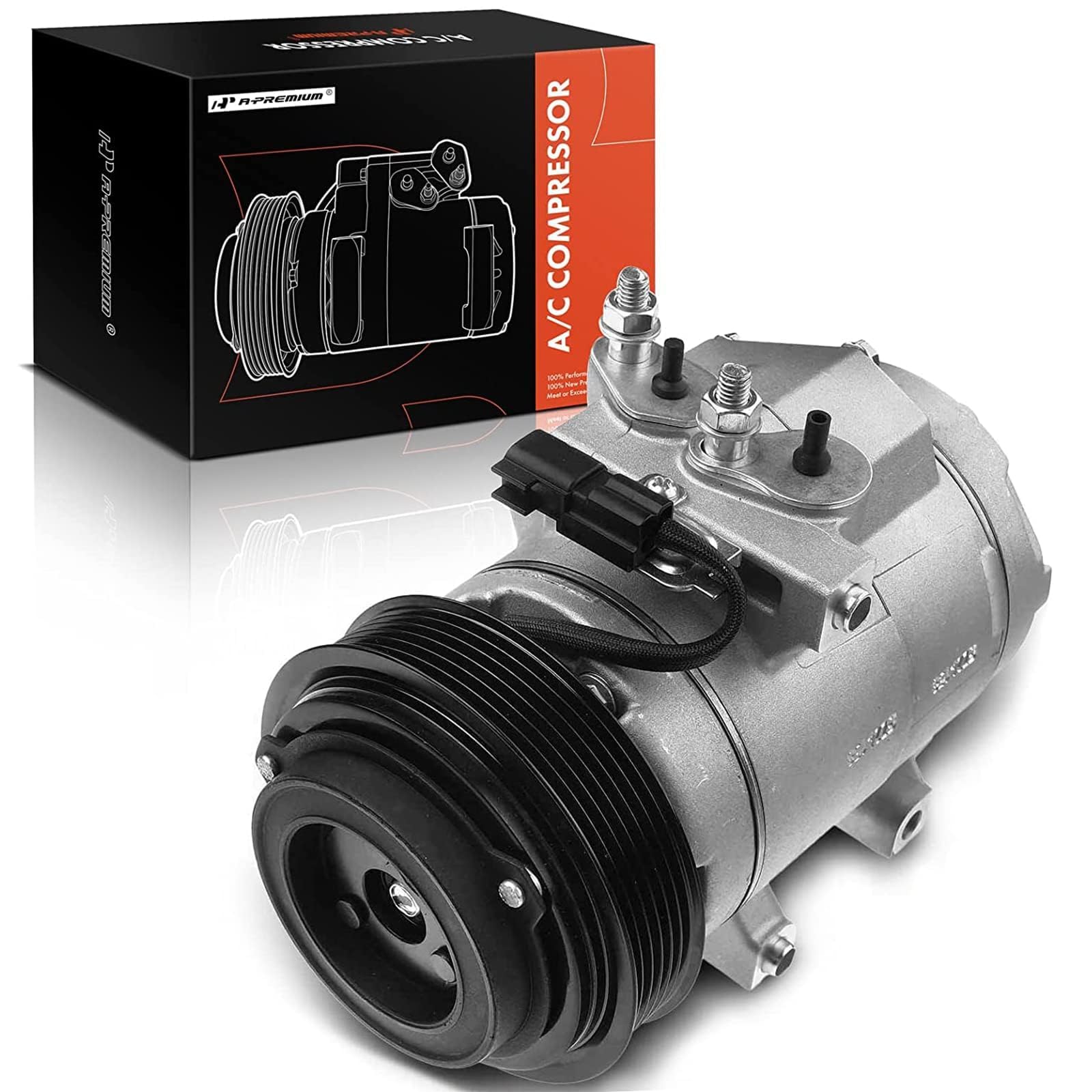 Amazon.com: A-Premium Air Conditioner AC Compressor with Clutch ...