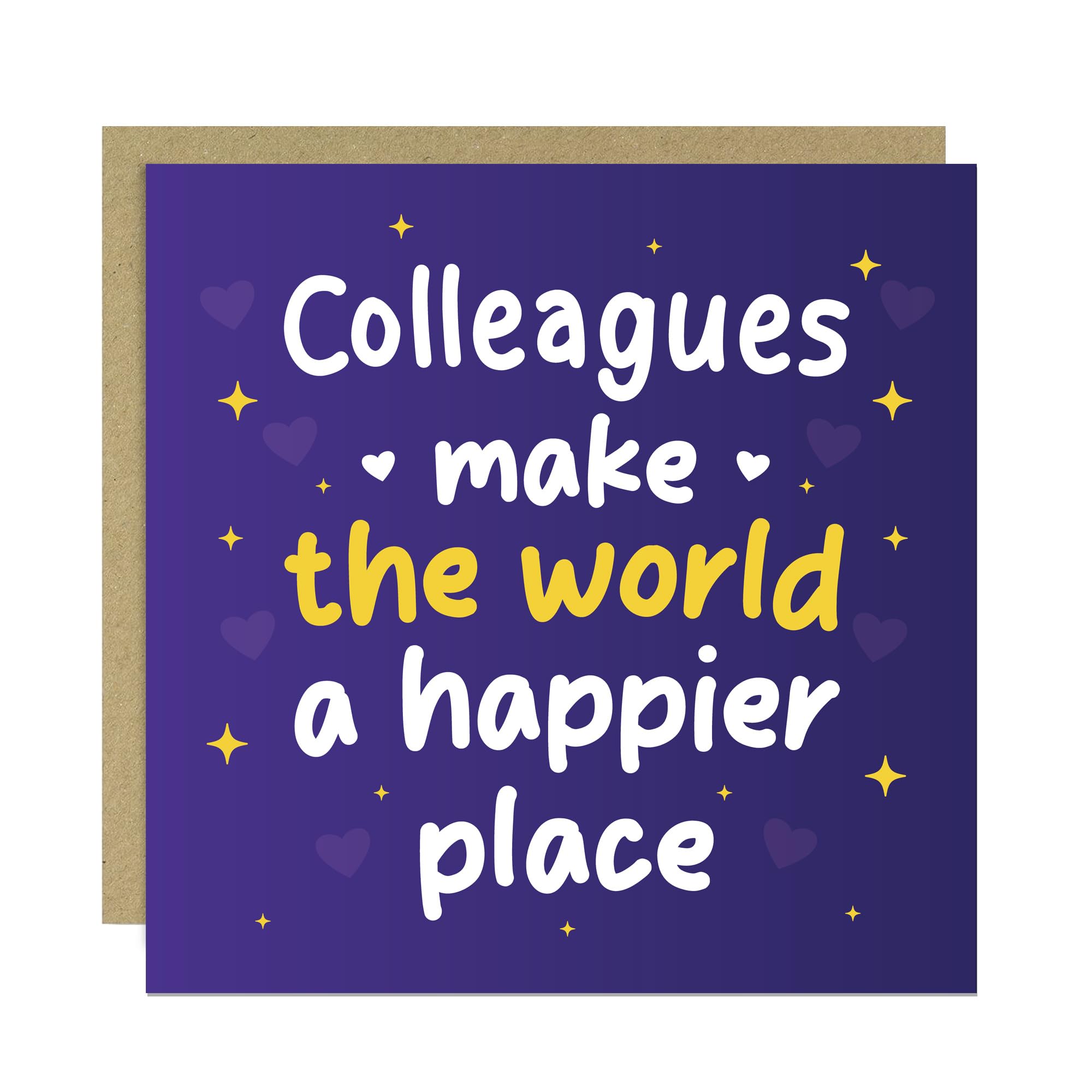 RED OCEAN Card For Colleague, With Kraft Envelope, Birthday, Leaving Job Card, Goodbye Card For Colleague, Co Worker, Card For Him, For Her, For Men, For Women