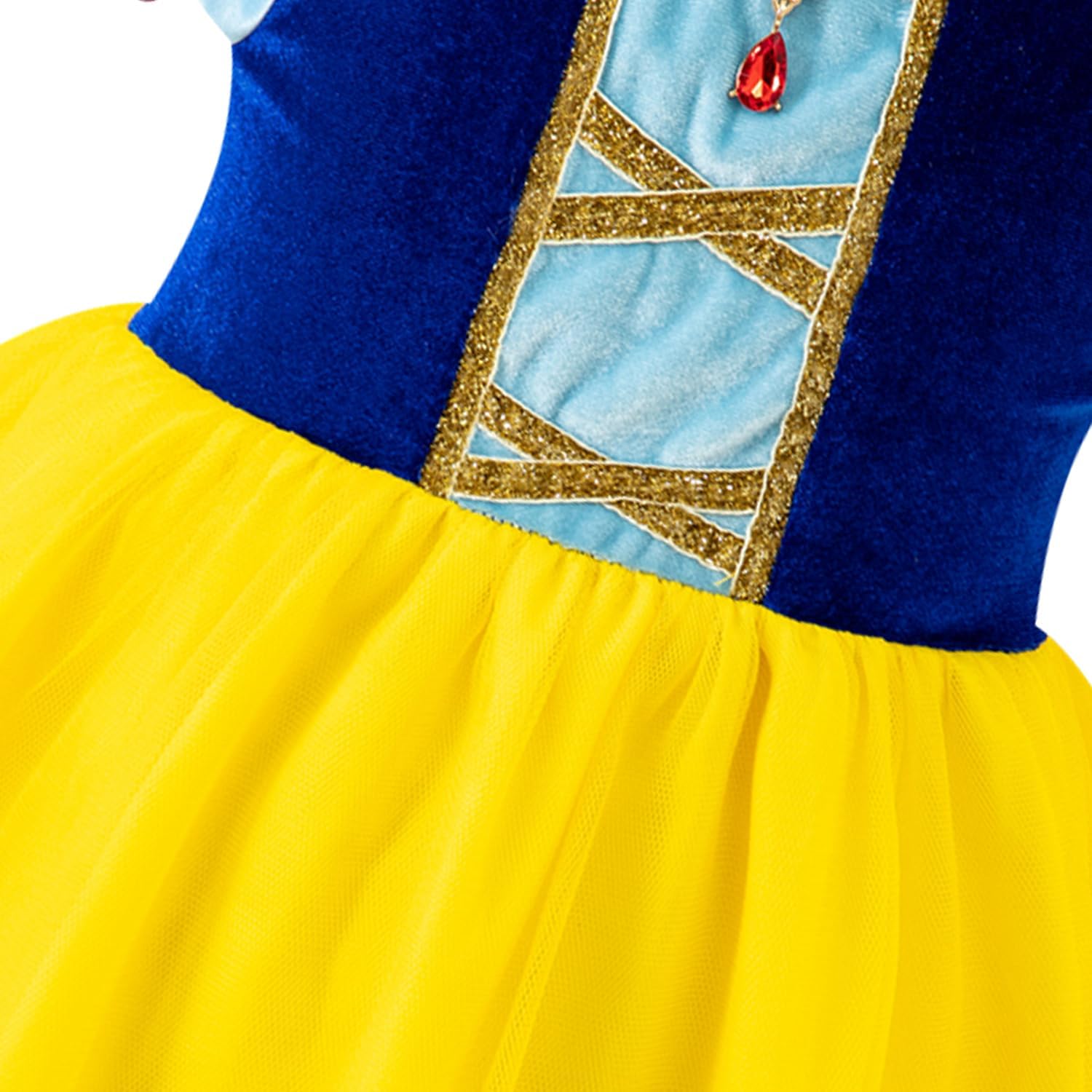 Toddler Girls Princess Costume Baby Kids Birthday Halloween Party Dress Up with Headband