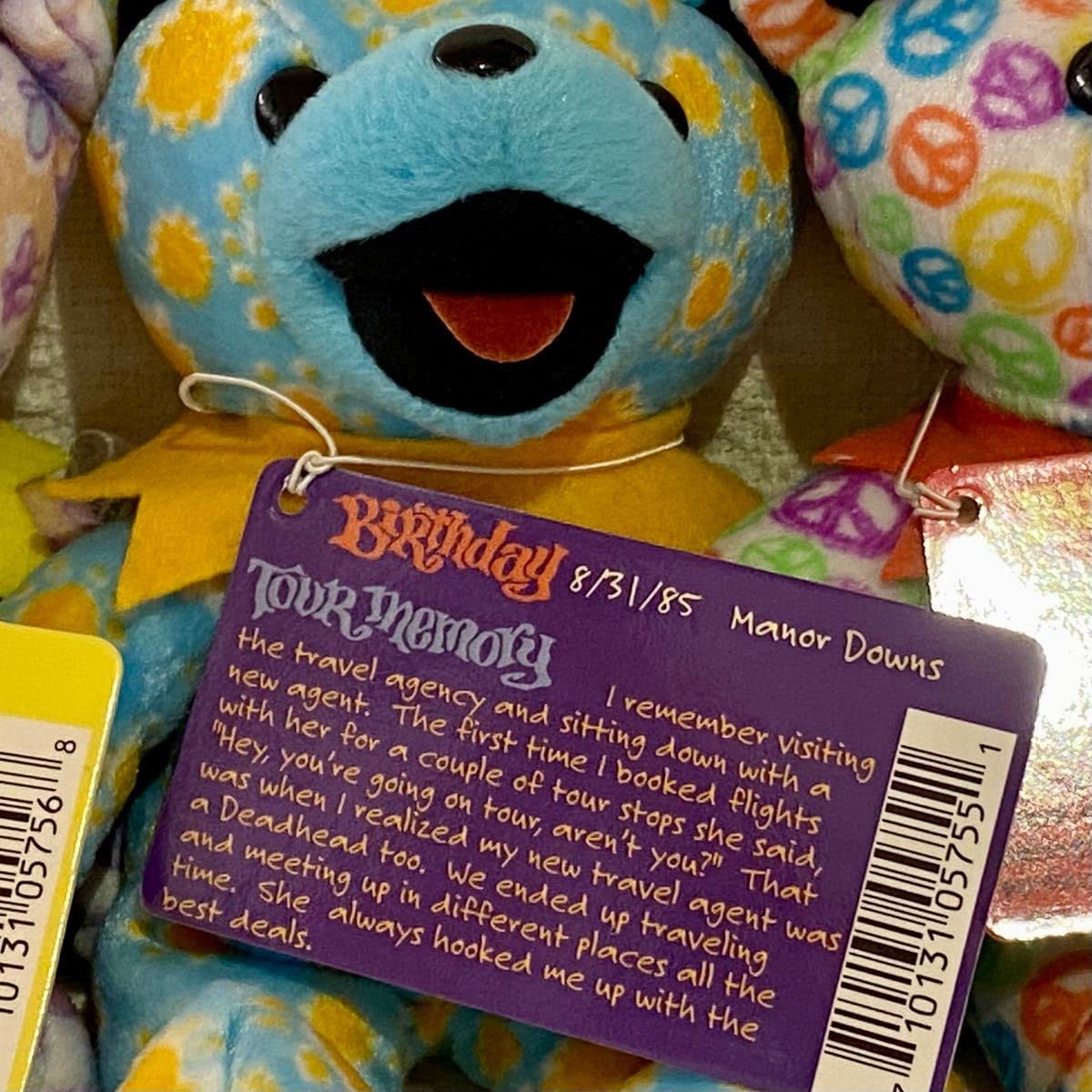 Amazon.co.jp: グレイトフルデッド デッドベア ぬいぐるみ 7インチ