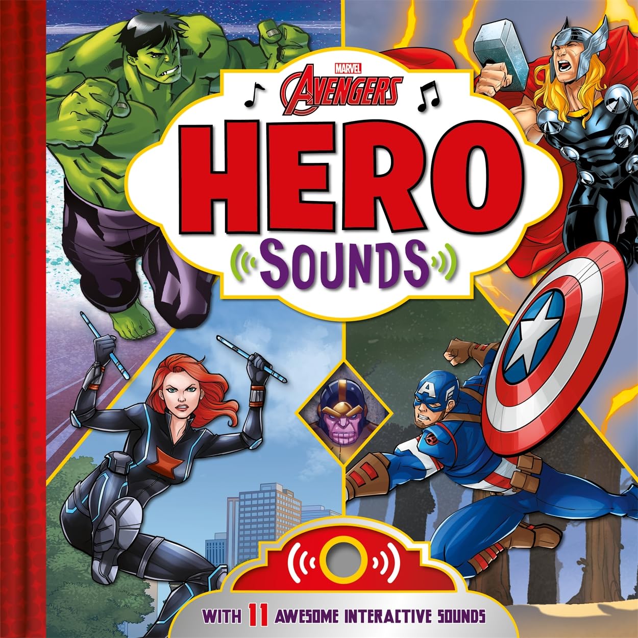 Marvel Avengers: Hero Sounds (With 11 interactive sounds)