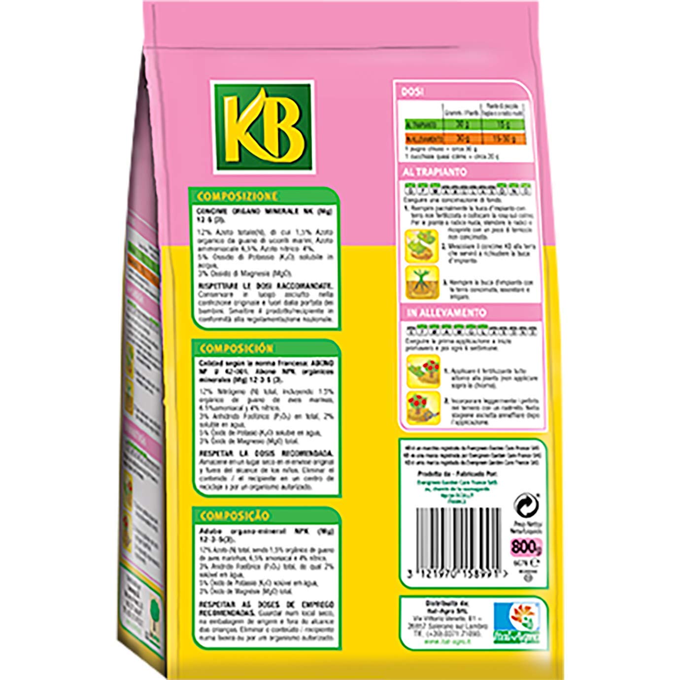 KB – Engrais rosiers 800 g