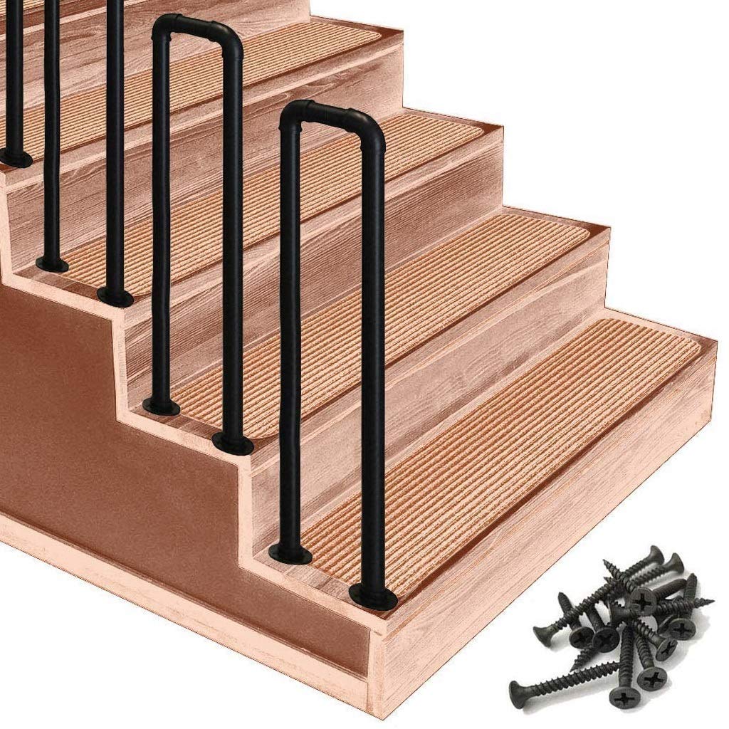 Rampe d'escalier extérieur pour sécuriser le jardin de votre villa et l'accès au loft