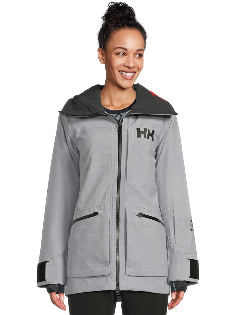 Gray Helly Hansen Powderqueen 3.0 Jacket