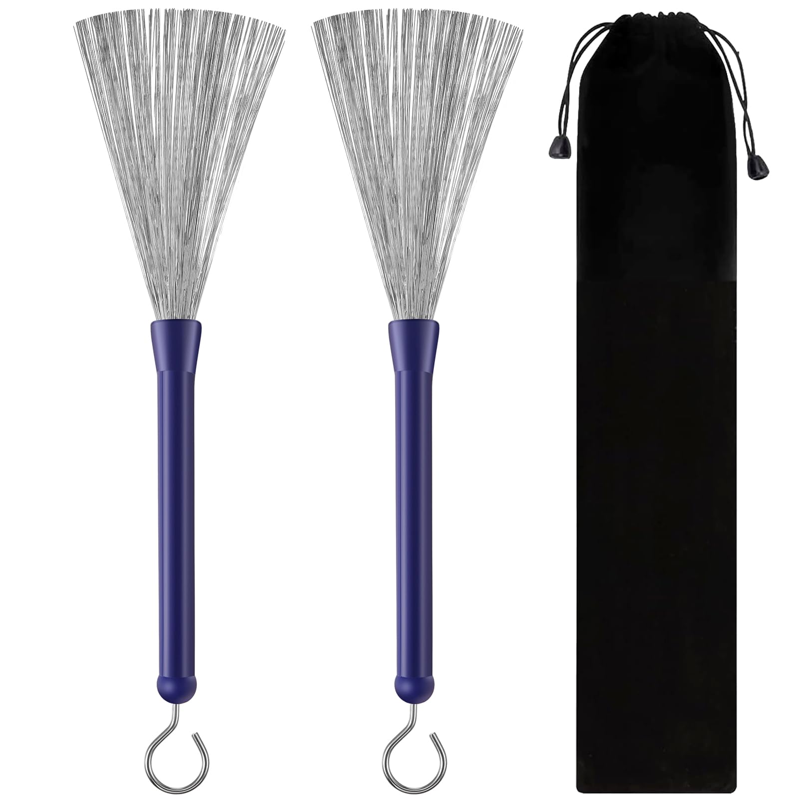 Brosses de batterie rétractables pour batteurs cherchant un grand confort - 8