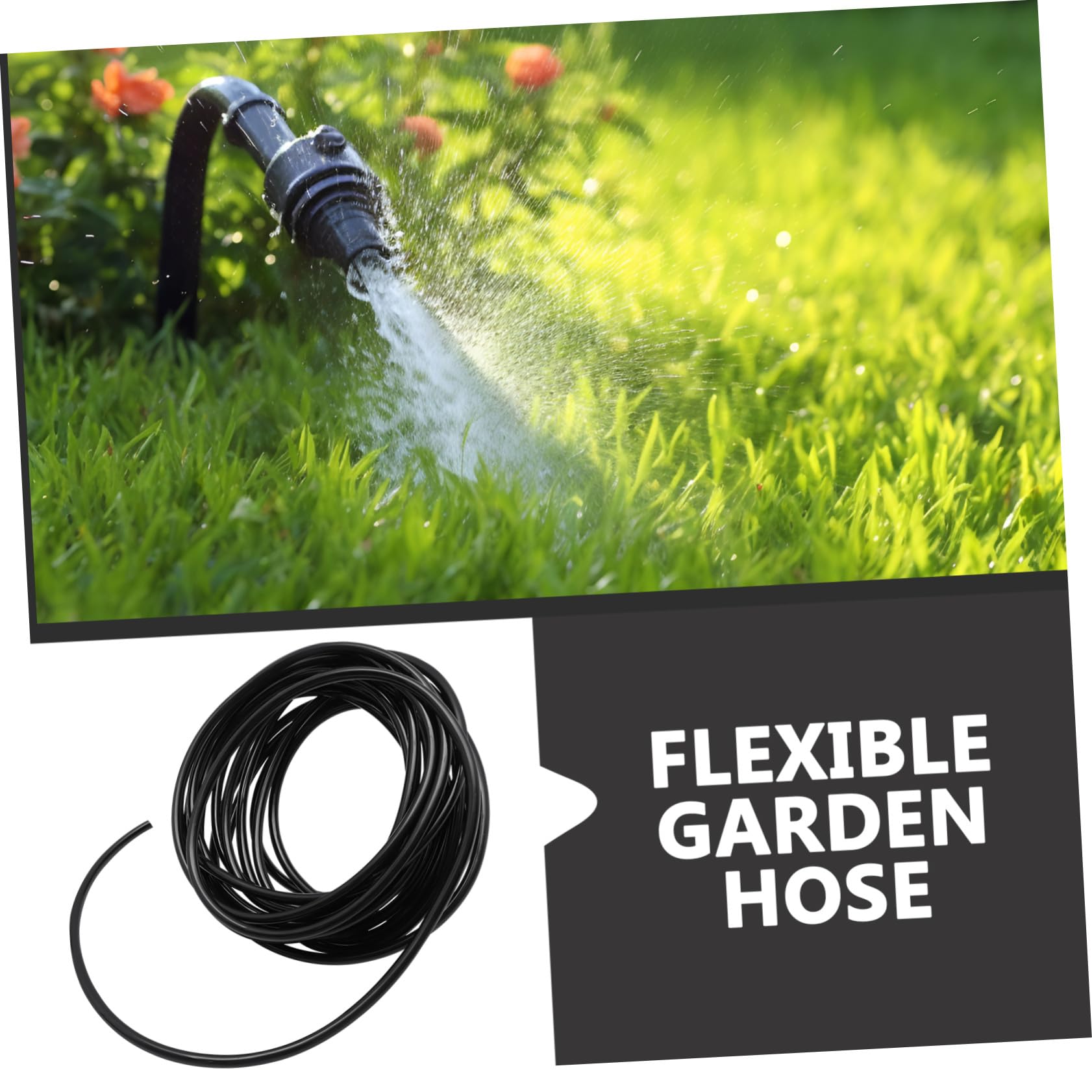 PVC Bewässerungsschlauch Flexibel Druckbeständig Garten Bewässerungssystem für Gewächshaus Pflanzen Landwirtschaft Vielseitig Einsetzbar Robust und Installieren