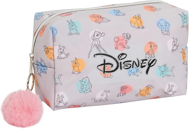 Disney Classics Toiletries Make Up Bag for Women Cosmetic Case Girls Disney Pencil Case Water Resitant Travel Bag