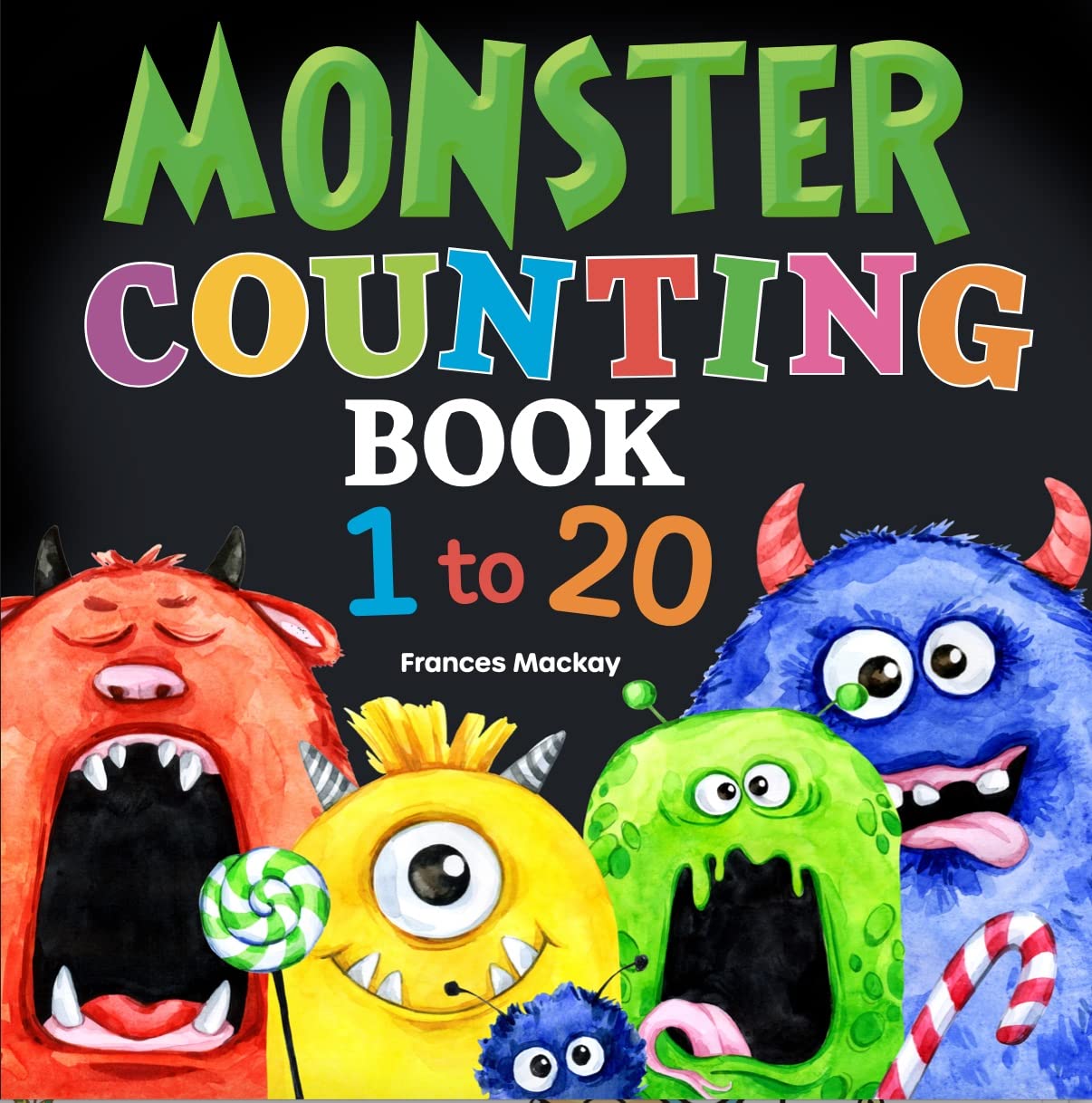 Monster Counting Book 1 to 20 (Counting Books)