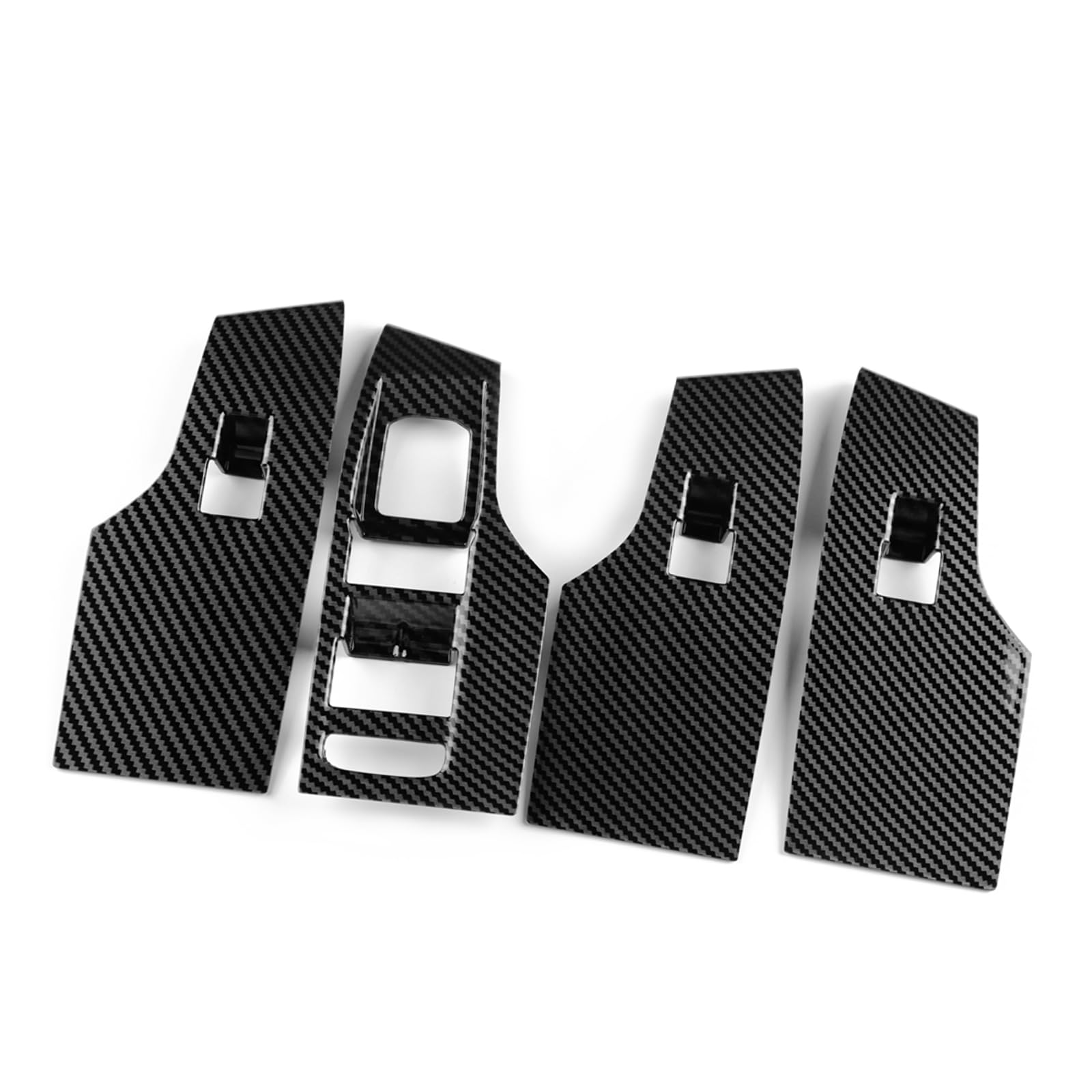 Para Seat Leon MK4 C-upra Leon C-upra Formentor Seat Ibiza Seat Arona 2020-2024 2025 2026 ABS Fibra de Carbono Panel de Control Coche Ventana Cristal Interruptor de Elevación Cubierta Marco