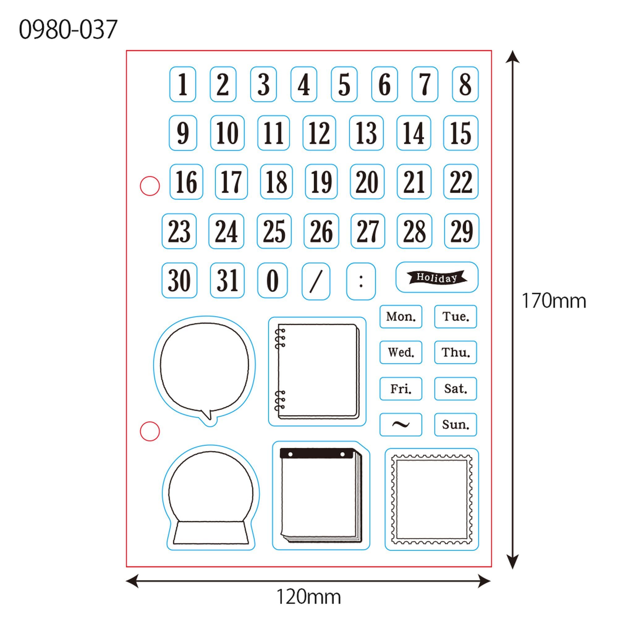 Amazon.co.jp: こどものかお スタンプ クリアスタンプ カレンダー