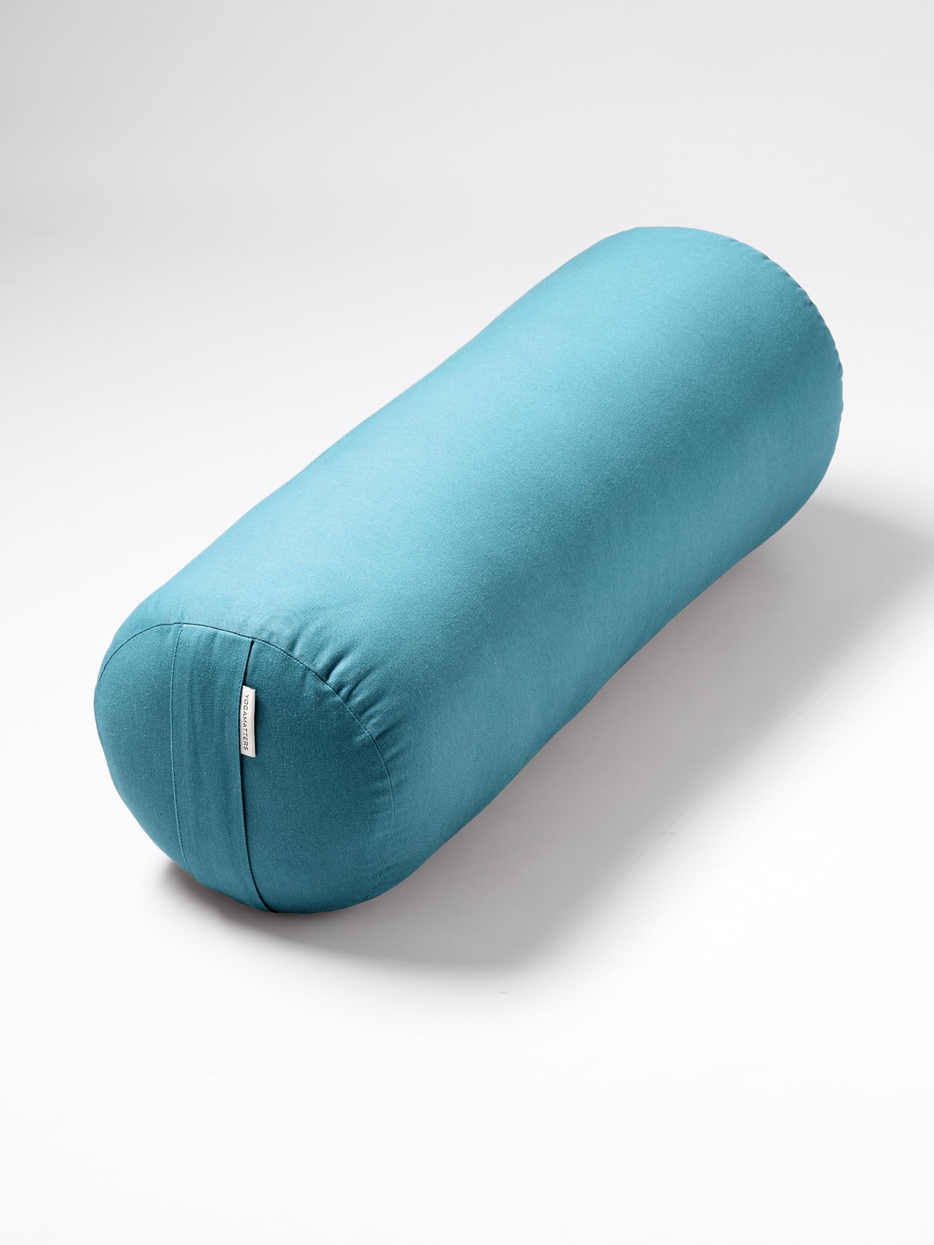 Yogamatters Organic Cotton Bolster | Removable Washable Cover | Yoga Bolster Cushion for Restorative Yoga and Meditation (NEW Ocean Green) — image 1