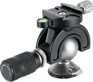 Leofoto MH-35 35mm Ball Head, with Handlebar Control,Arca Compatible, Ideal for Target Shooting