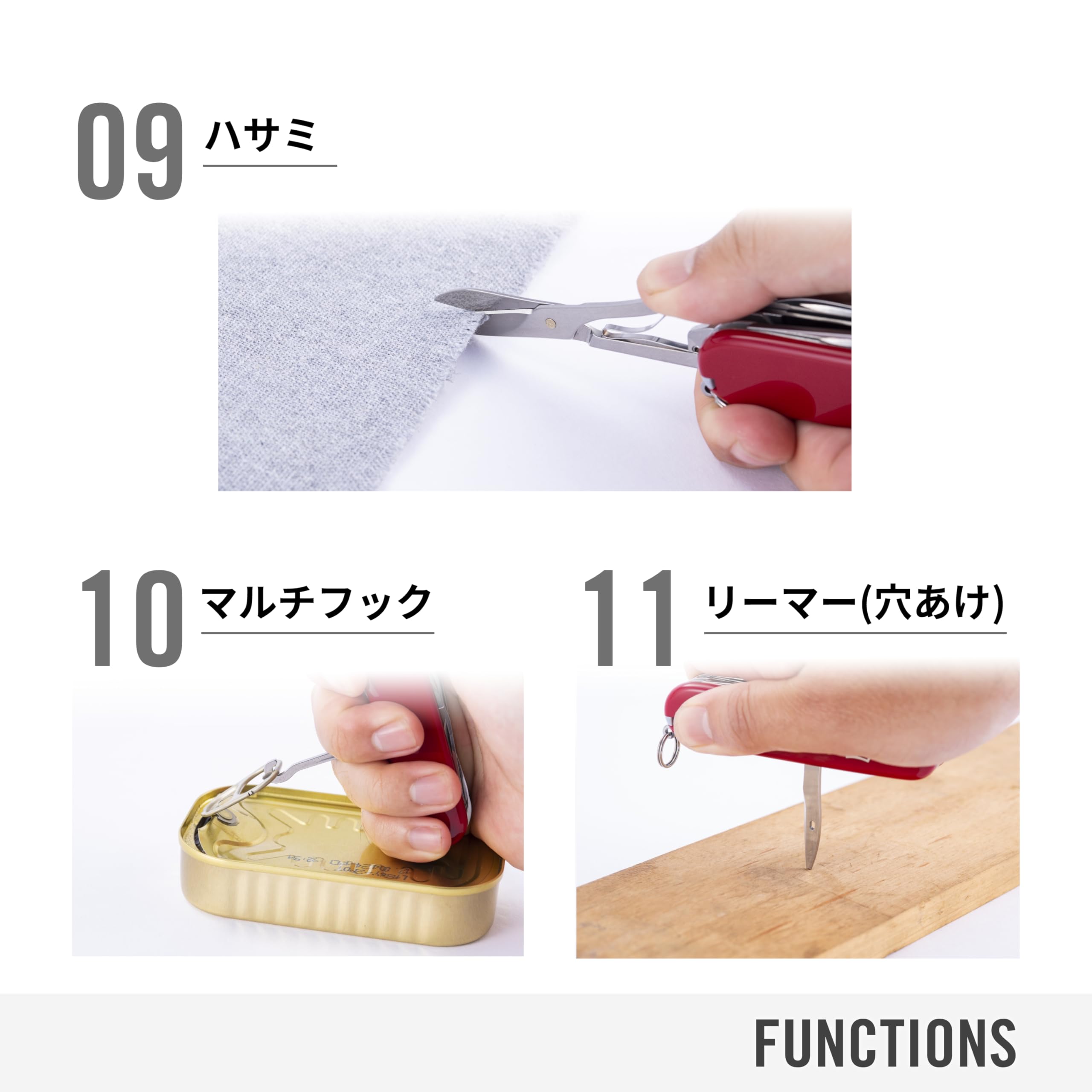 Amazon | VICTORINOX(ビクトリノックス) ナイフ 防災グッズ ハントマン