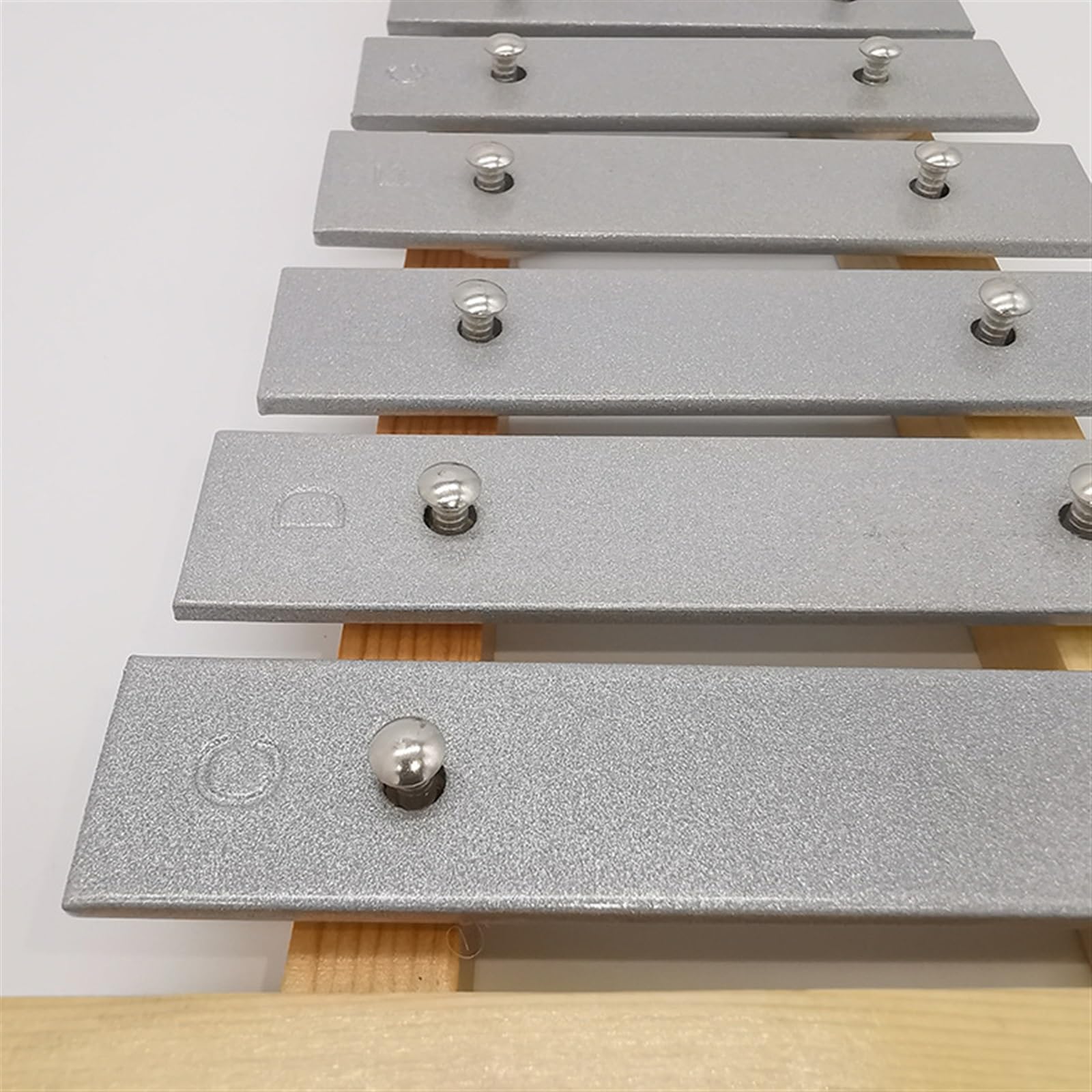 Instrument de Percussion Glockenspiel à plaque en aluminium Durable de 8 notes avec une qualité sonore nette Kit De Glockenspiel