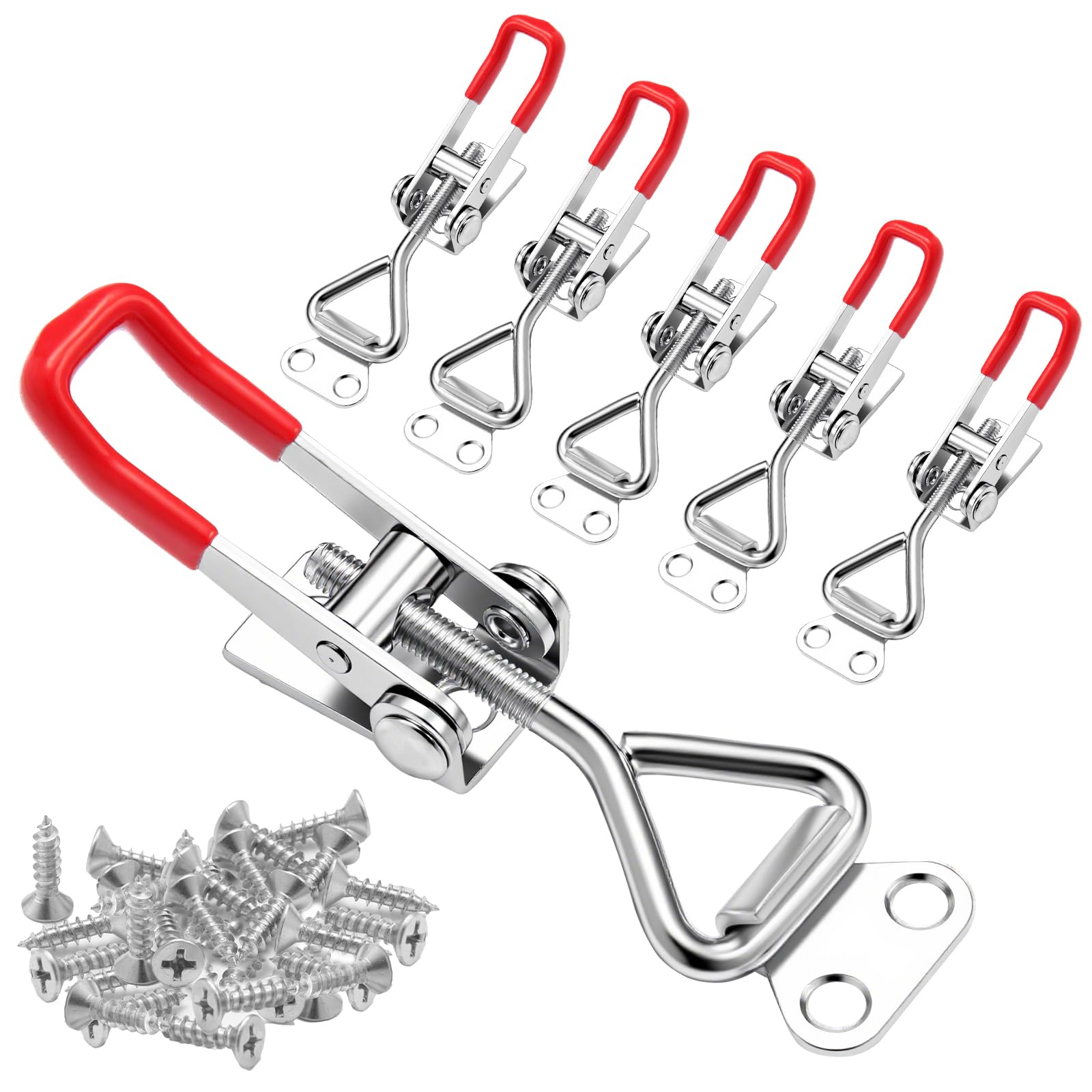 Toggle Latch Clamp - 6 Pack Adjustable -1 Toggle Latch Clamp - 6 Pack Adjustable -1