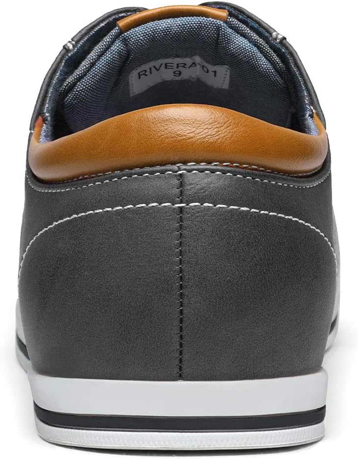 Bruno Marc Men's Rivera Oxfords Shoes Sneakers 10.5 Grey