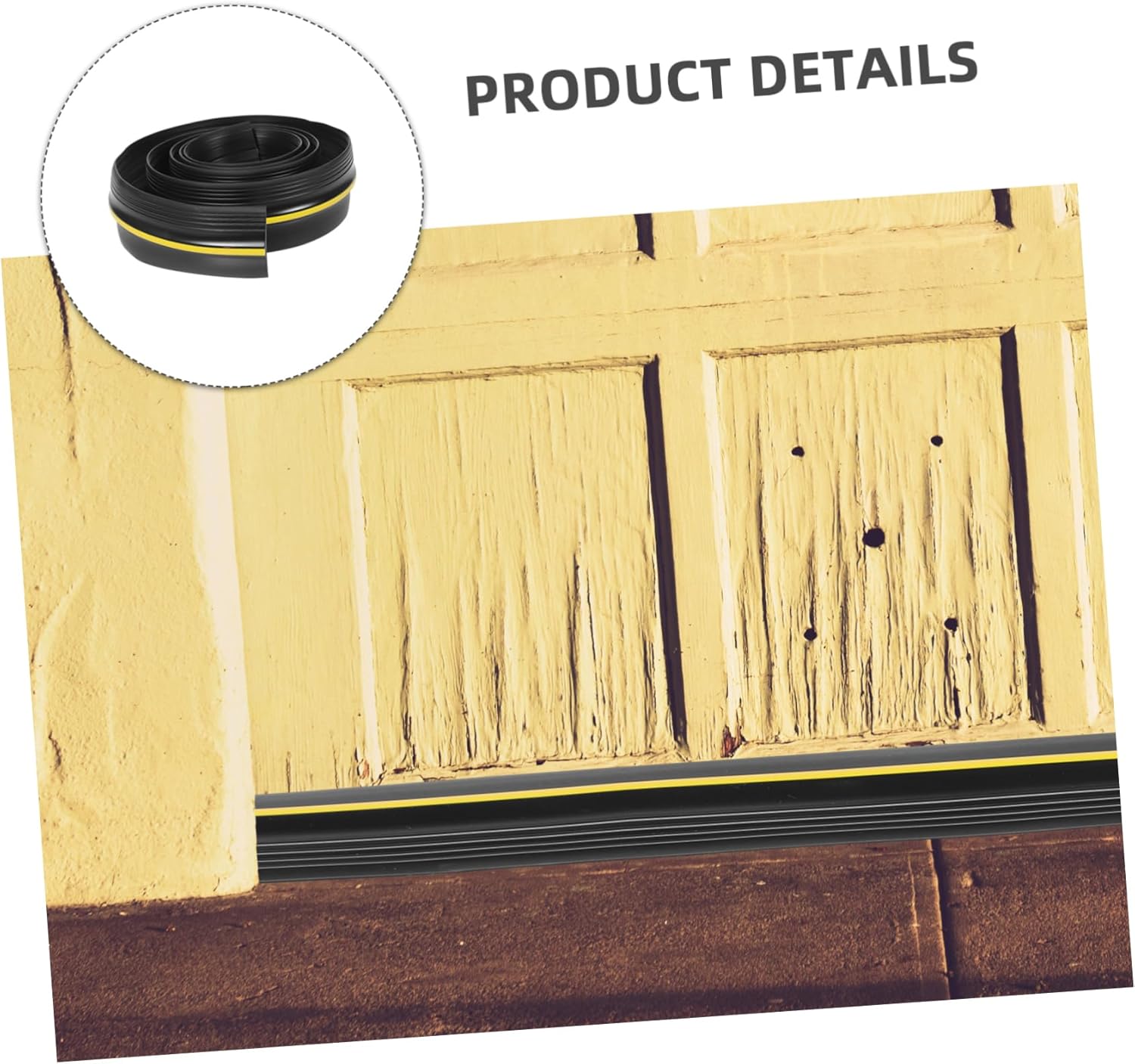 Uonlytech Garage Door Bottom Seal Kit Flood Barriers for Barriers for Shower Dam Water Stopper